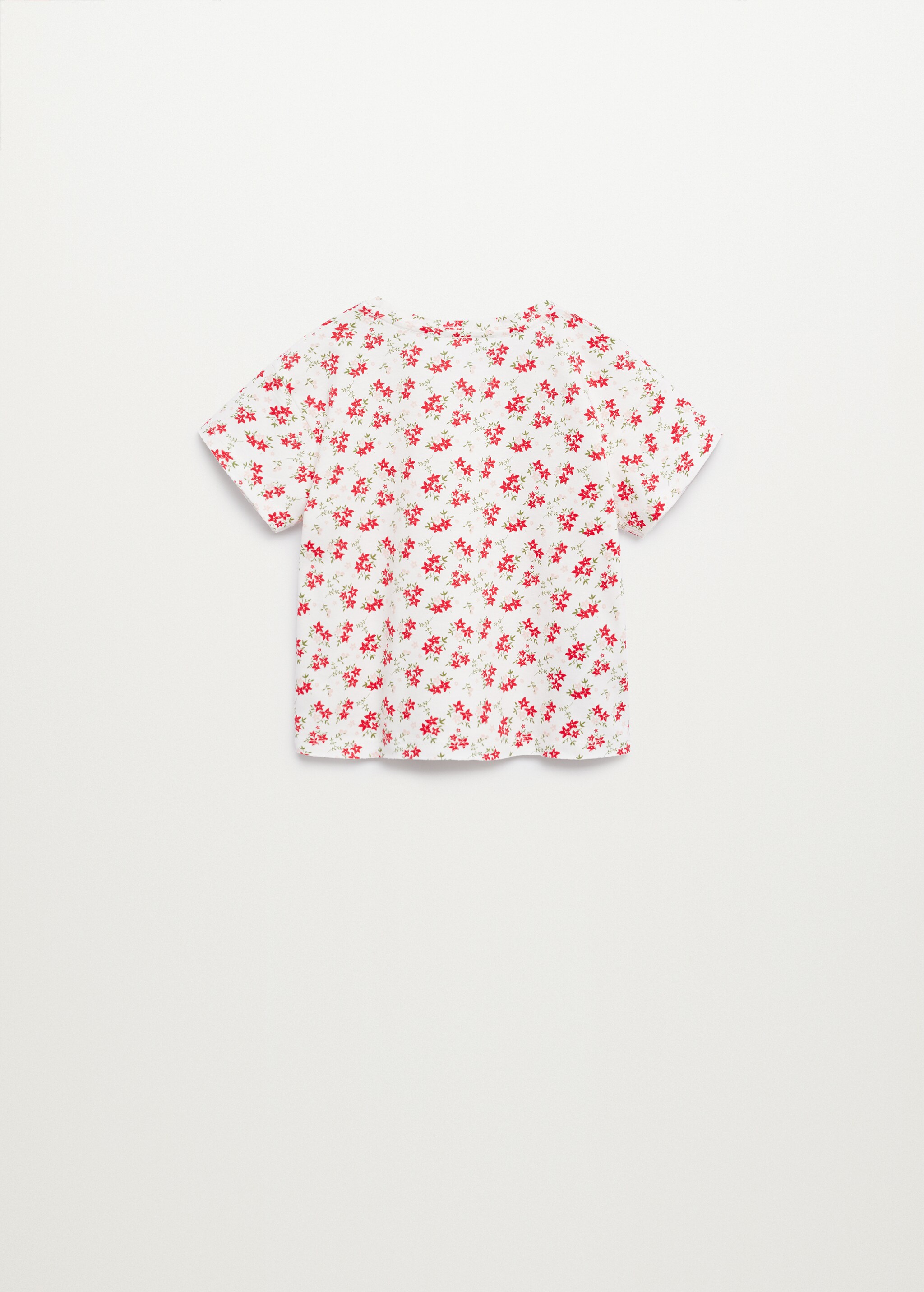 Camiseta estampada algodón - Reverso del artículo