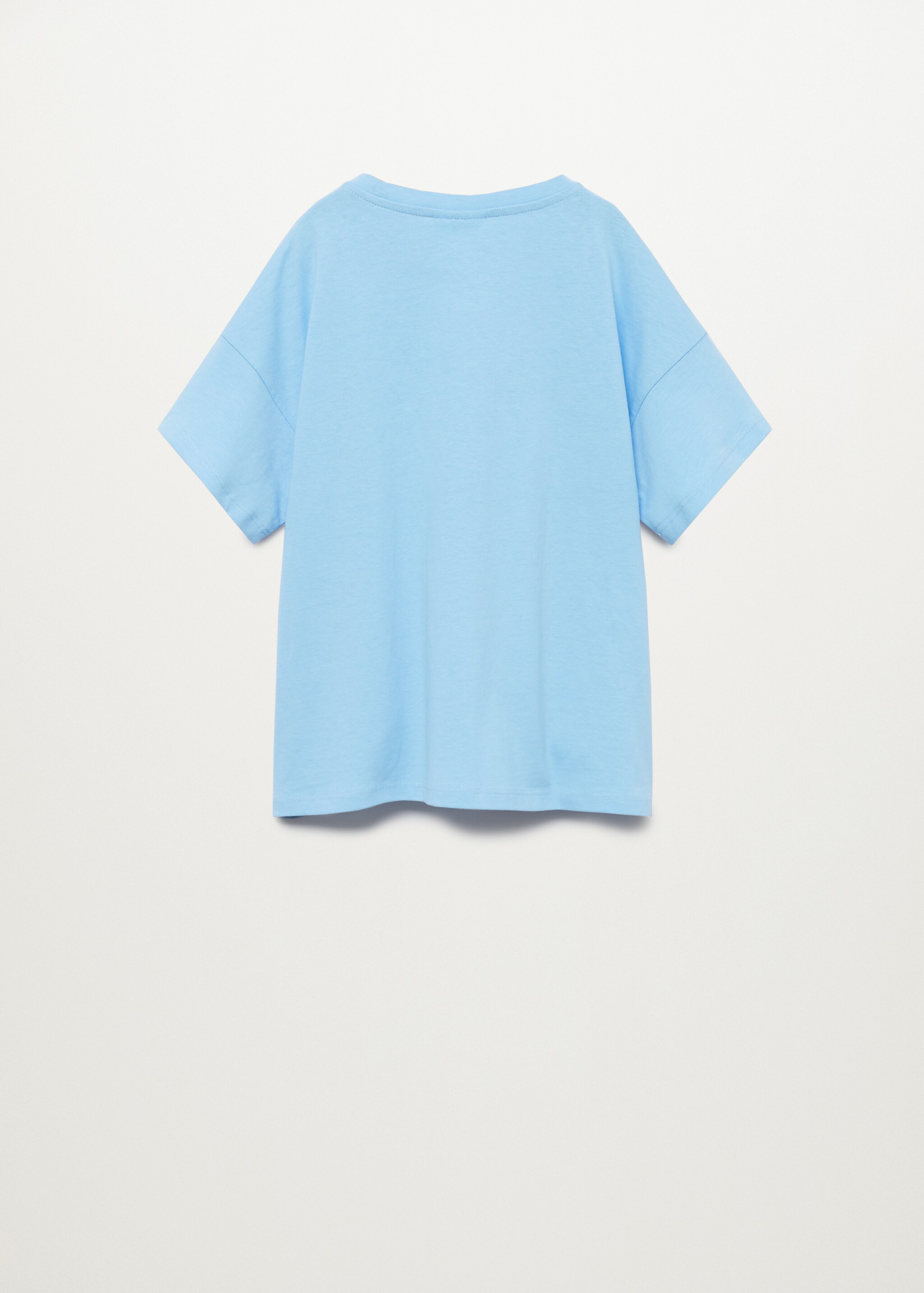 Camiseta algodón mensajes - Reverso del artículo