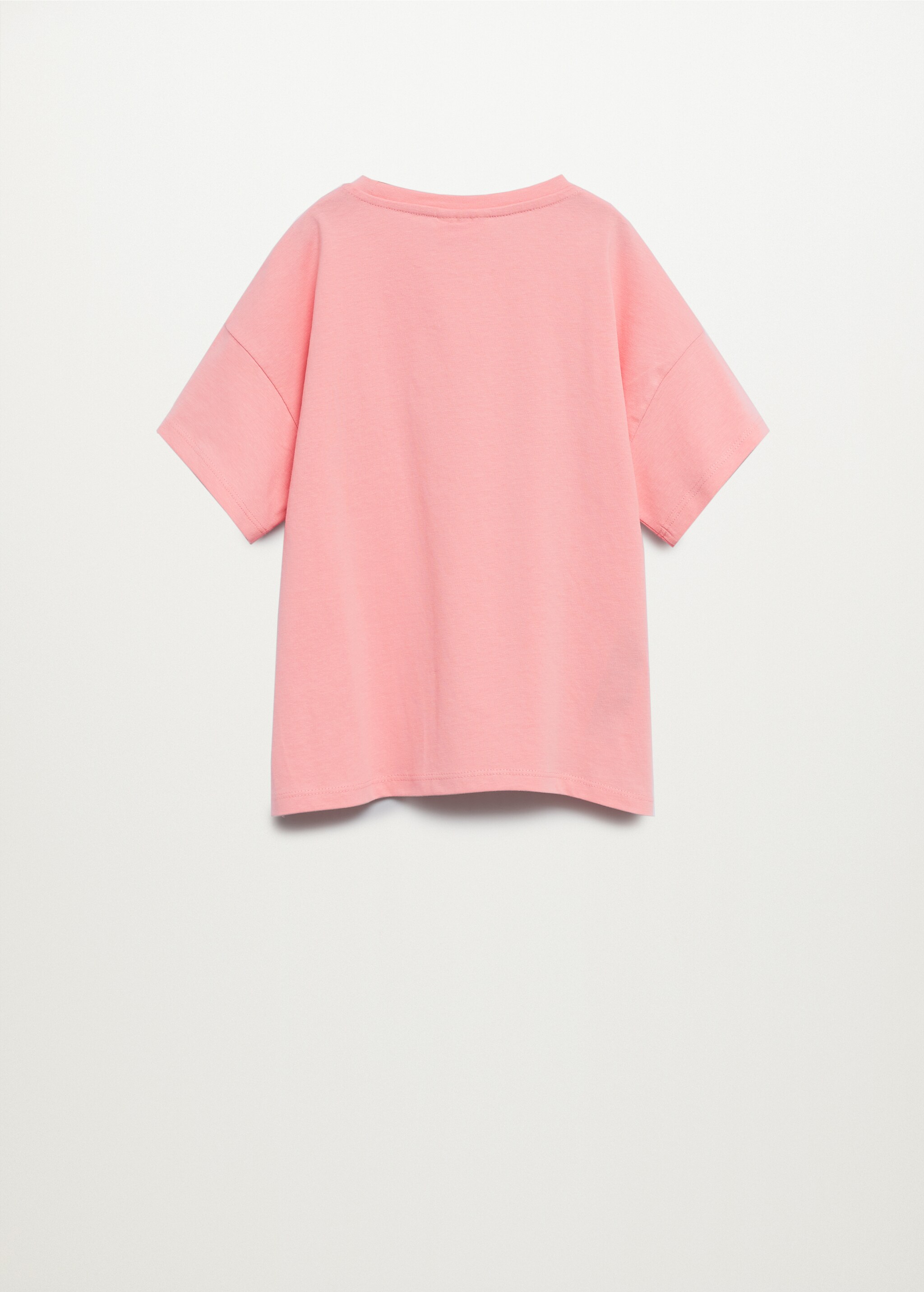 Camiseta algodón mensajes - Reverso del artículo