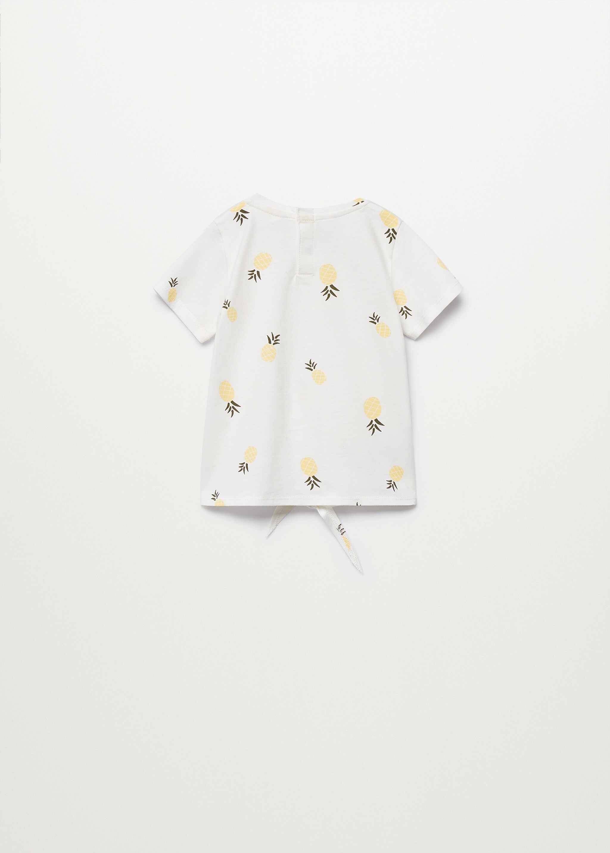 Camiseta estampada nudo - Reverso del artículo