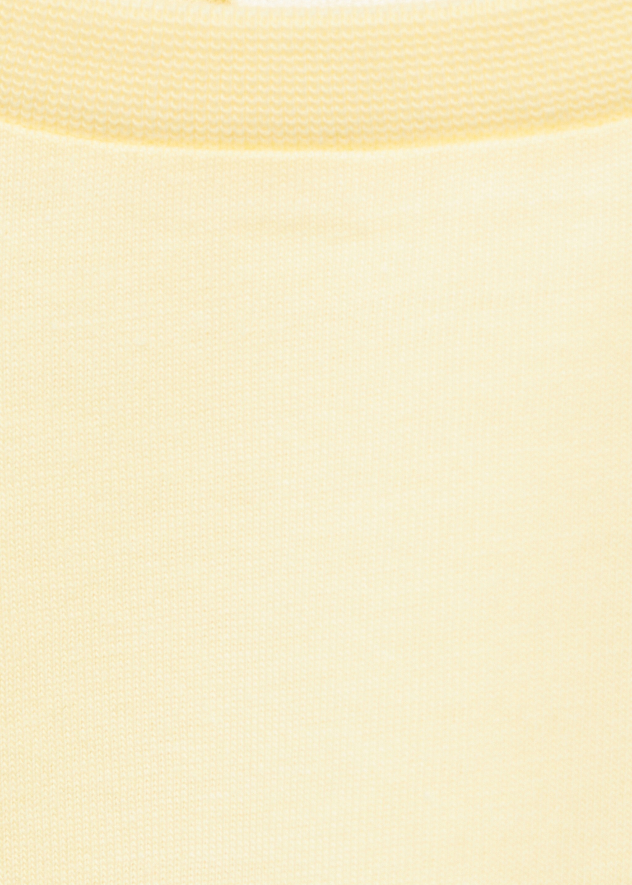 Ruffled sleeve T-shirt - Details of the article 0, Pastel Yellow. Ref: 87007705-00.