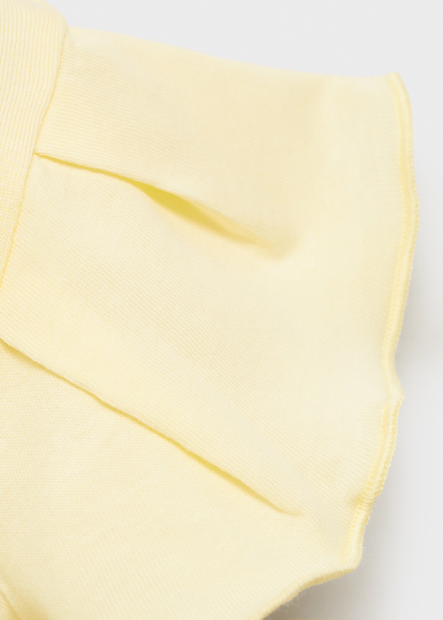 Ruffled sleeve T-shirt - Details of the article 8