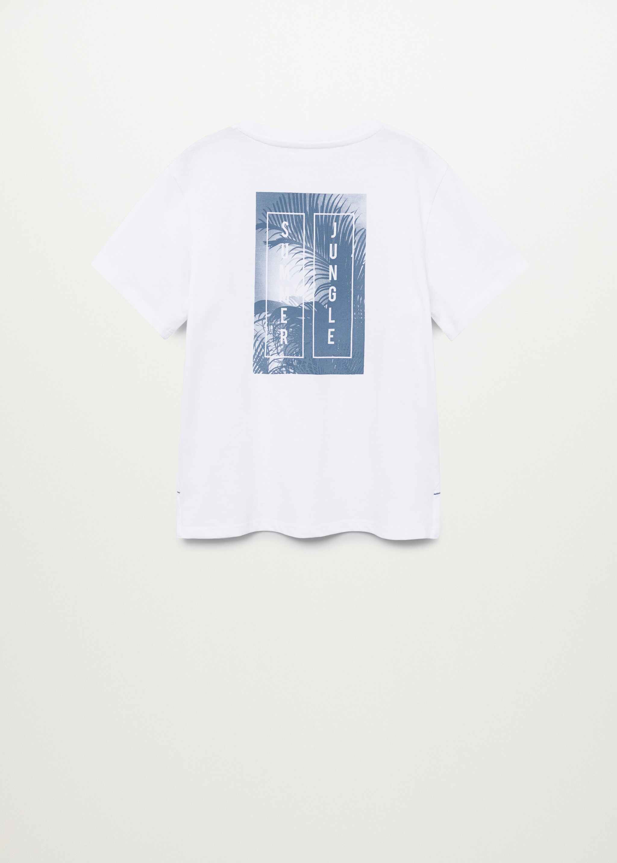 Camiseta algodón estampado - Reverso del artículo