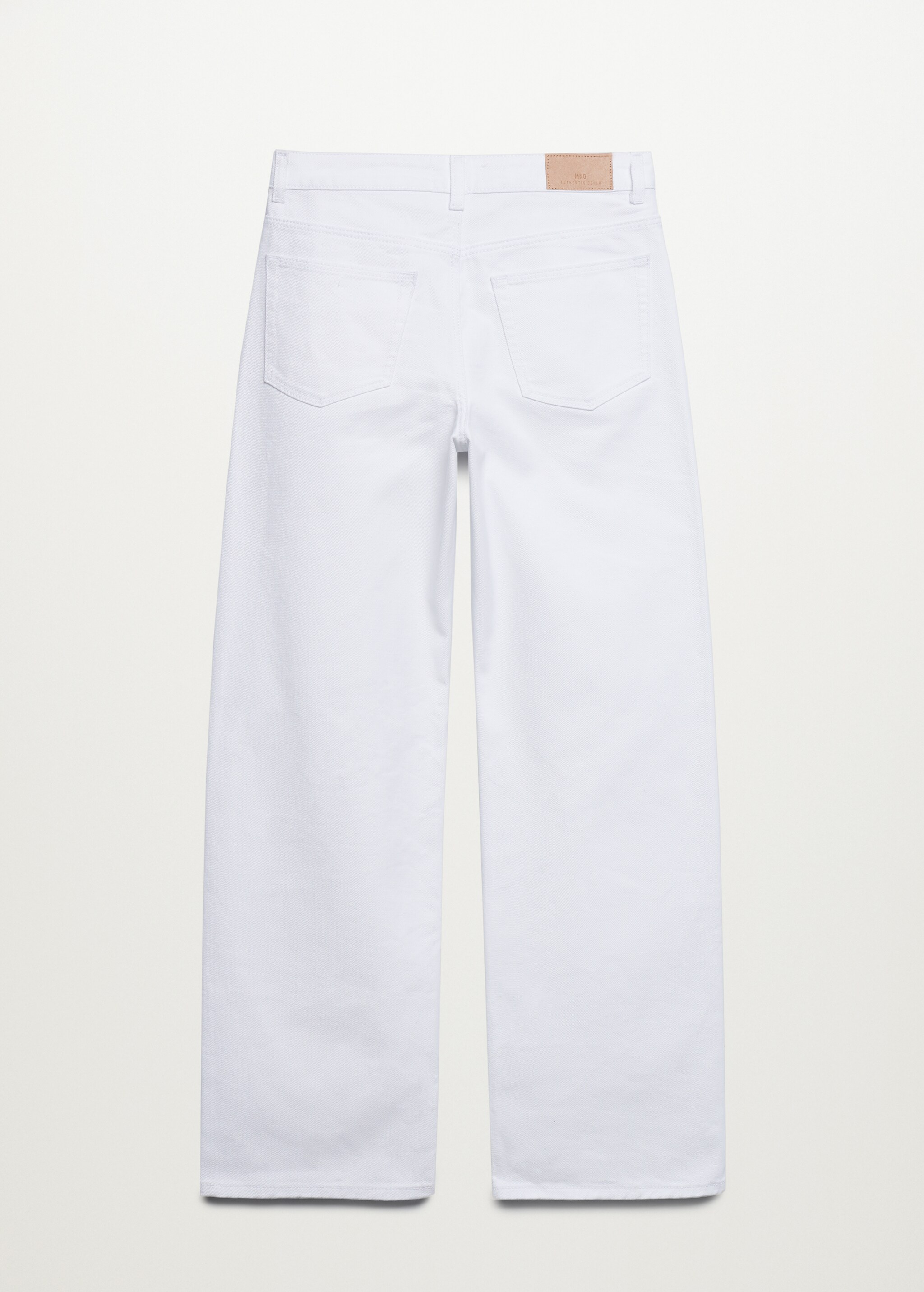 Jeans wideleg strappi decorativi - Retro dell'articolo