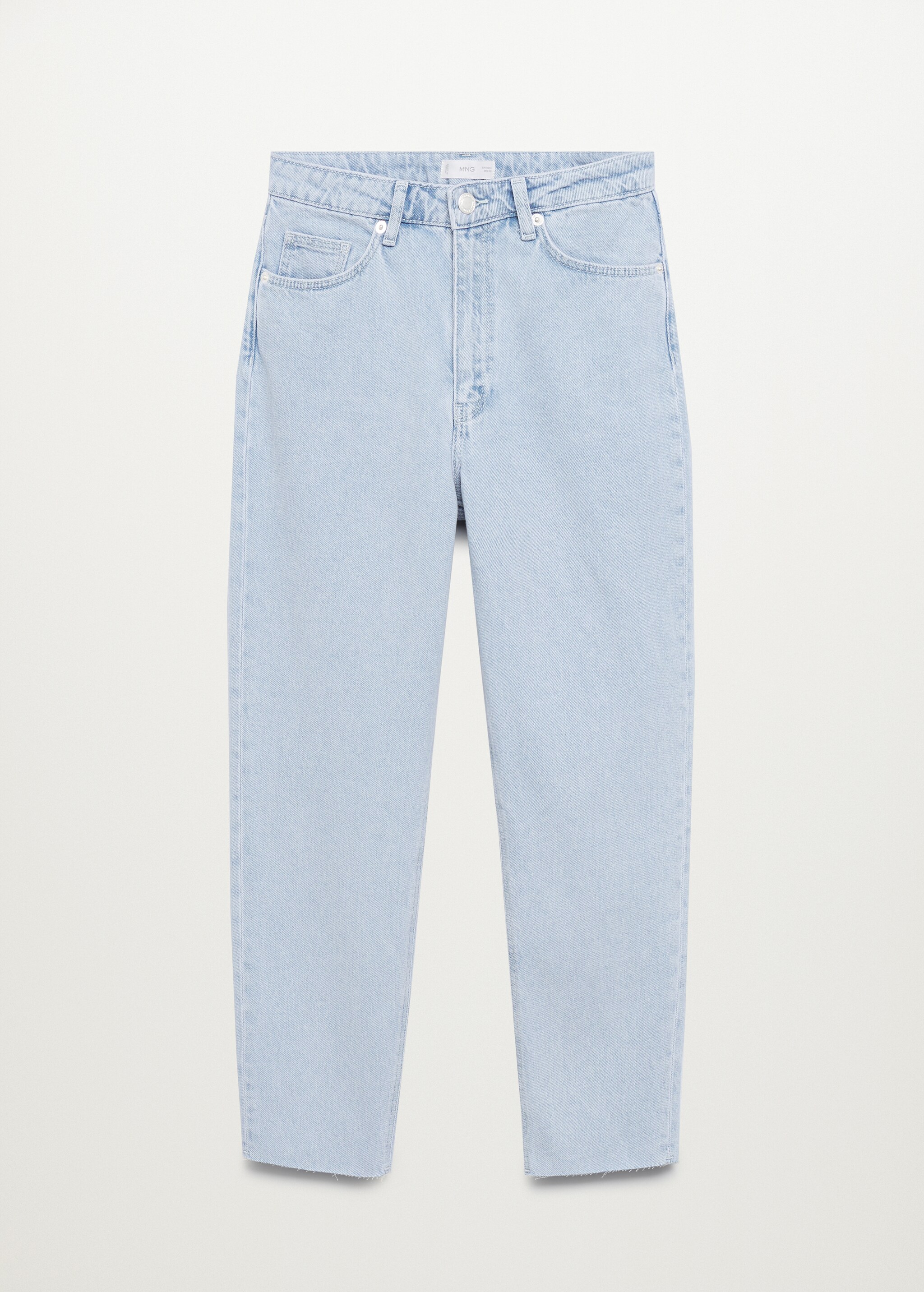 Jeans mom-fit algodón - Artículo sin modelo