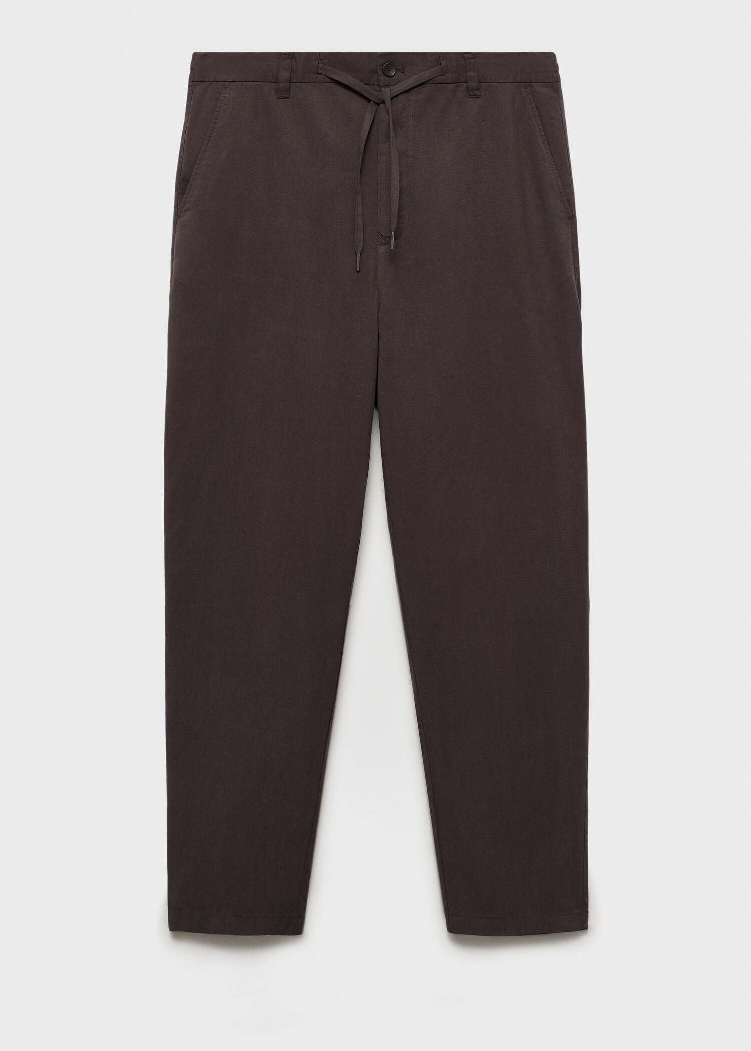 Gerade Hose aus Viskose - Artikel ohne Model