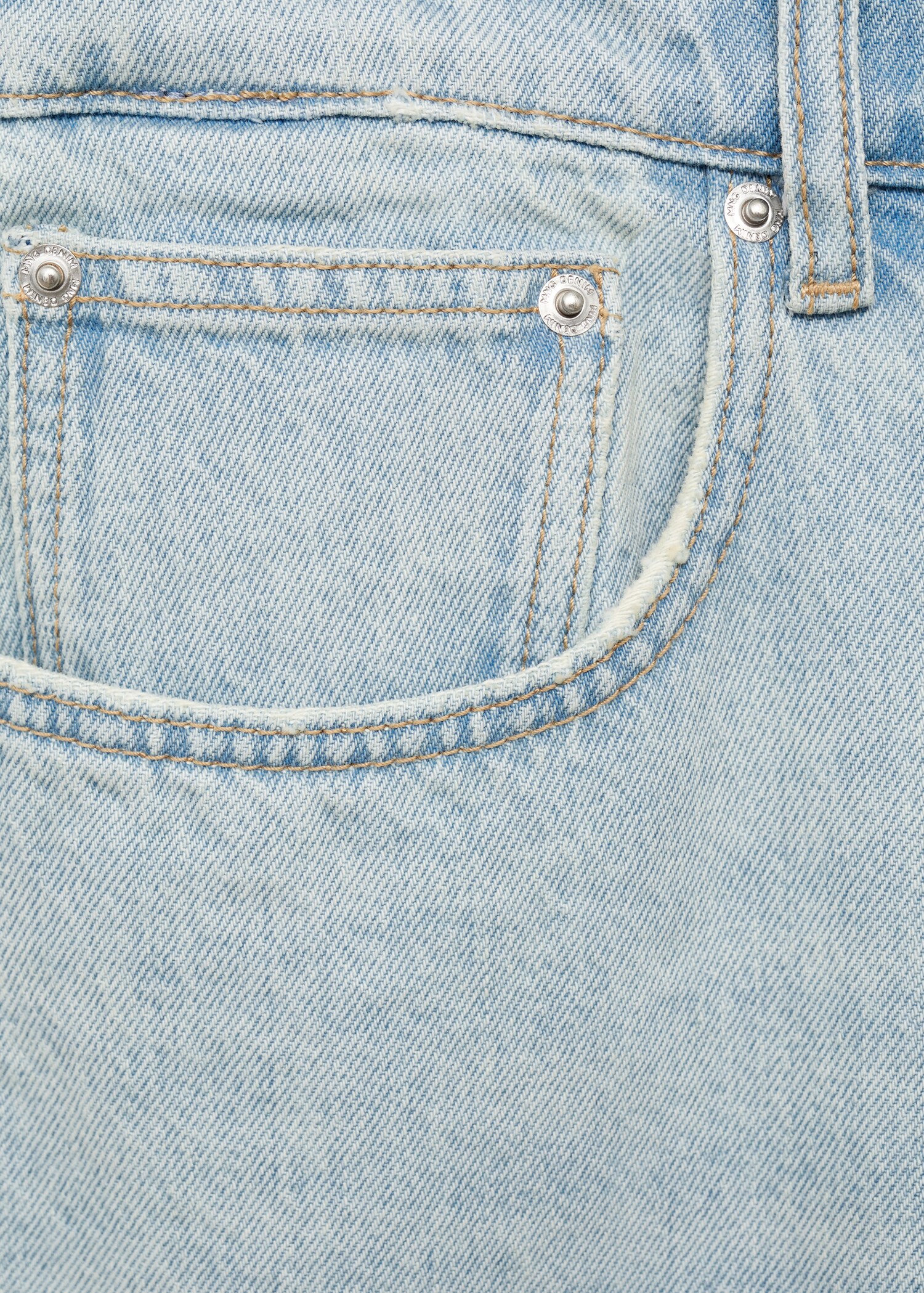 Bermudas vaqueras relaxed fit - Detalle del artículo 0