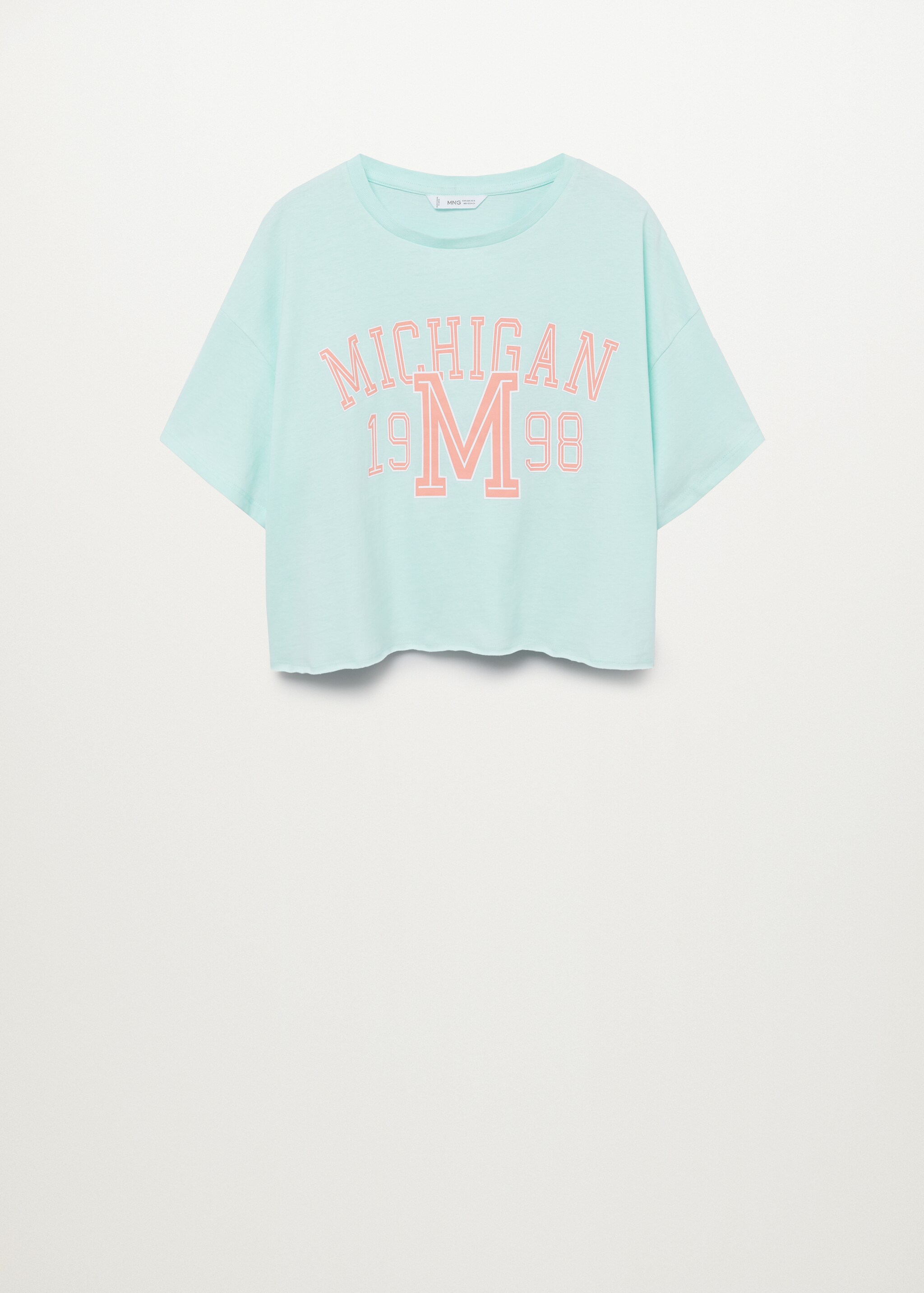 Camiseta algodón mensaje - Artículo sin modelo