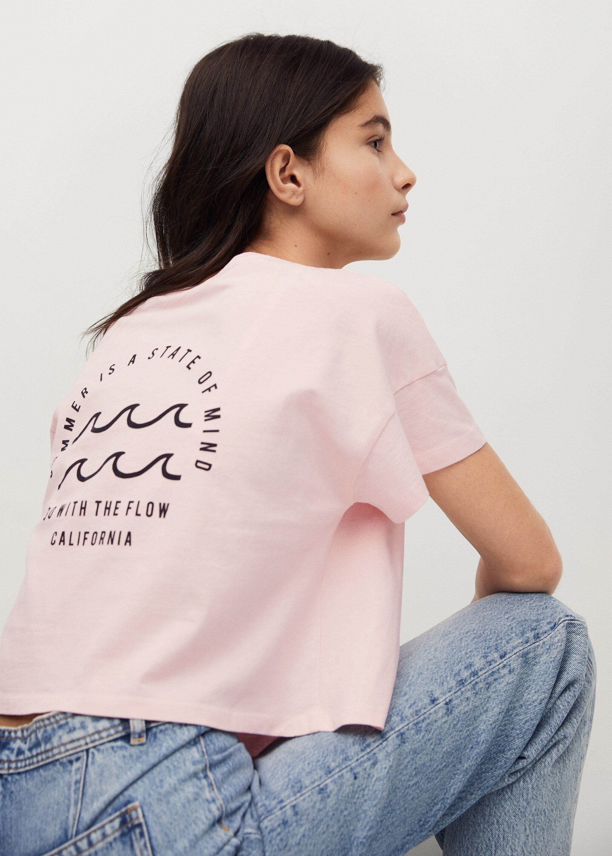 Printed cotton-blend t-shirt - Details of the article 2