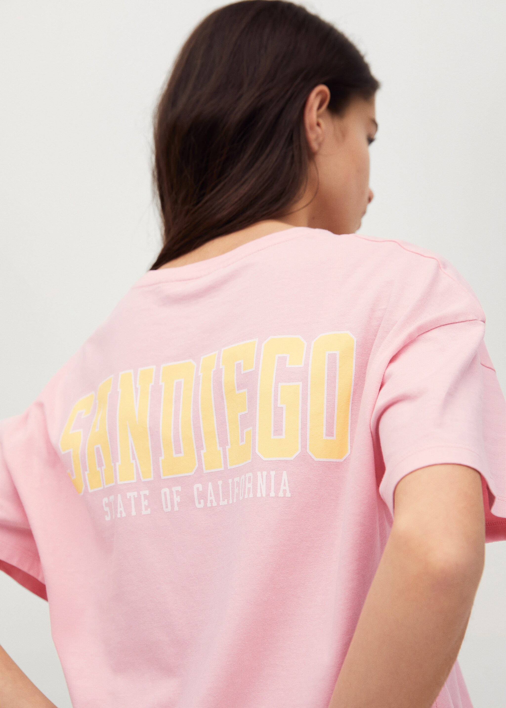 Oversized message t-shirt - Details of the article 2