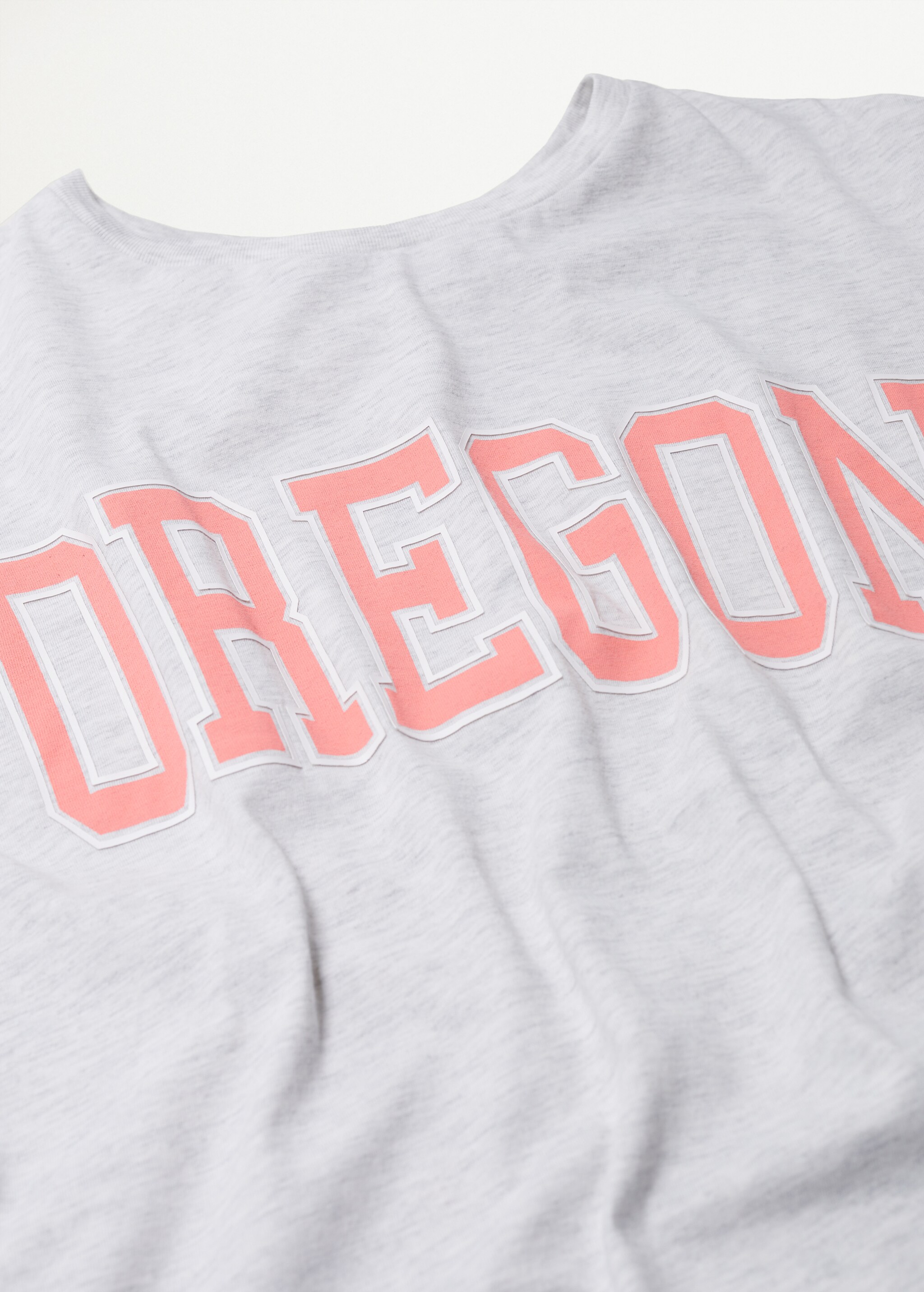 Oversized message t-shirt - Details of the article 8