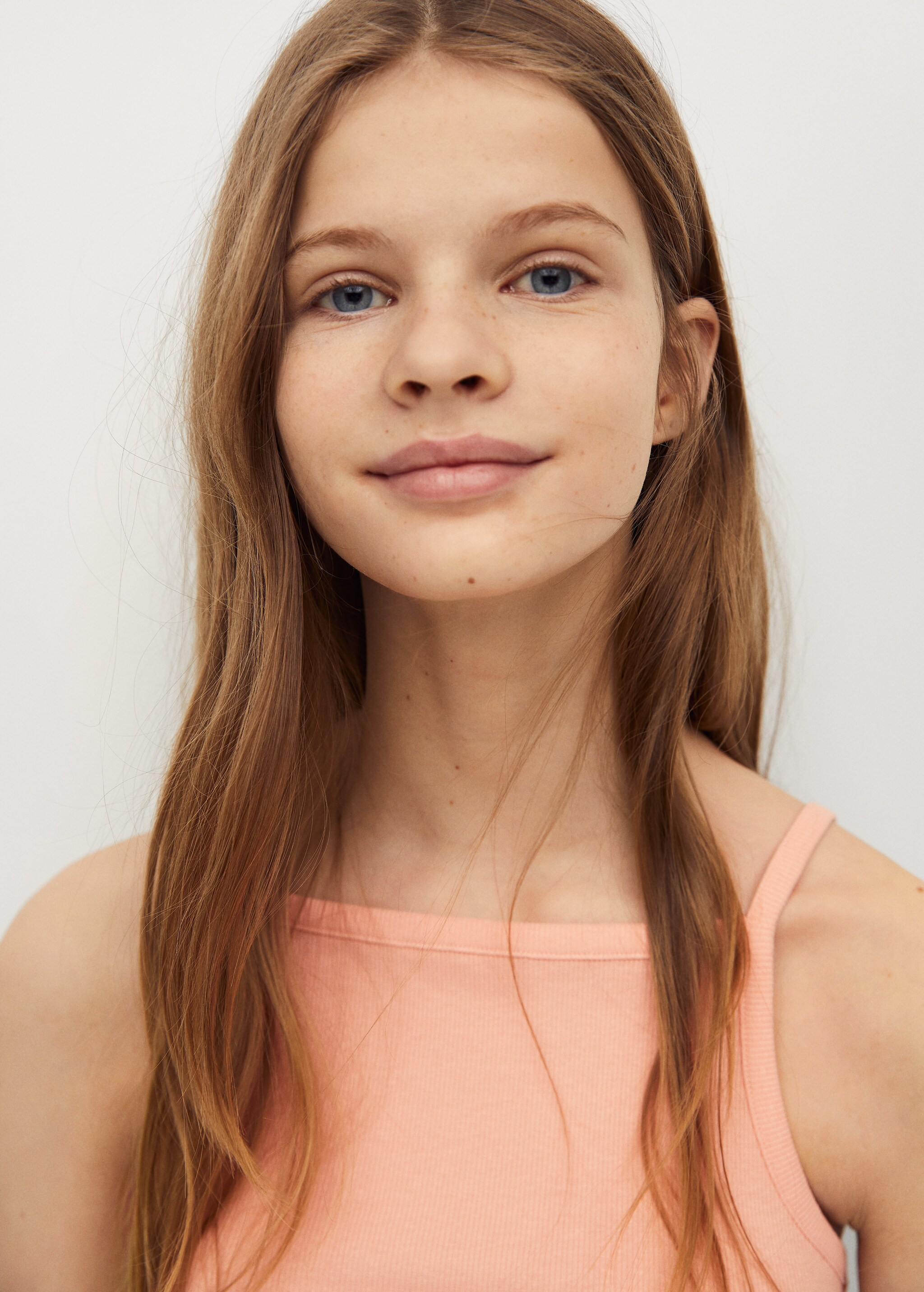 Ribbed cotton-blend top - Details of the article 1