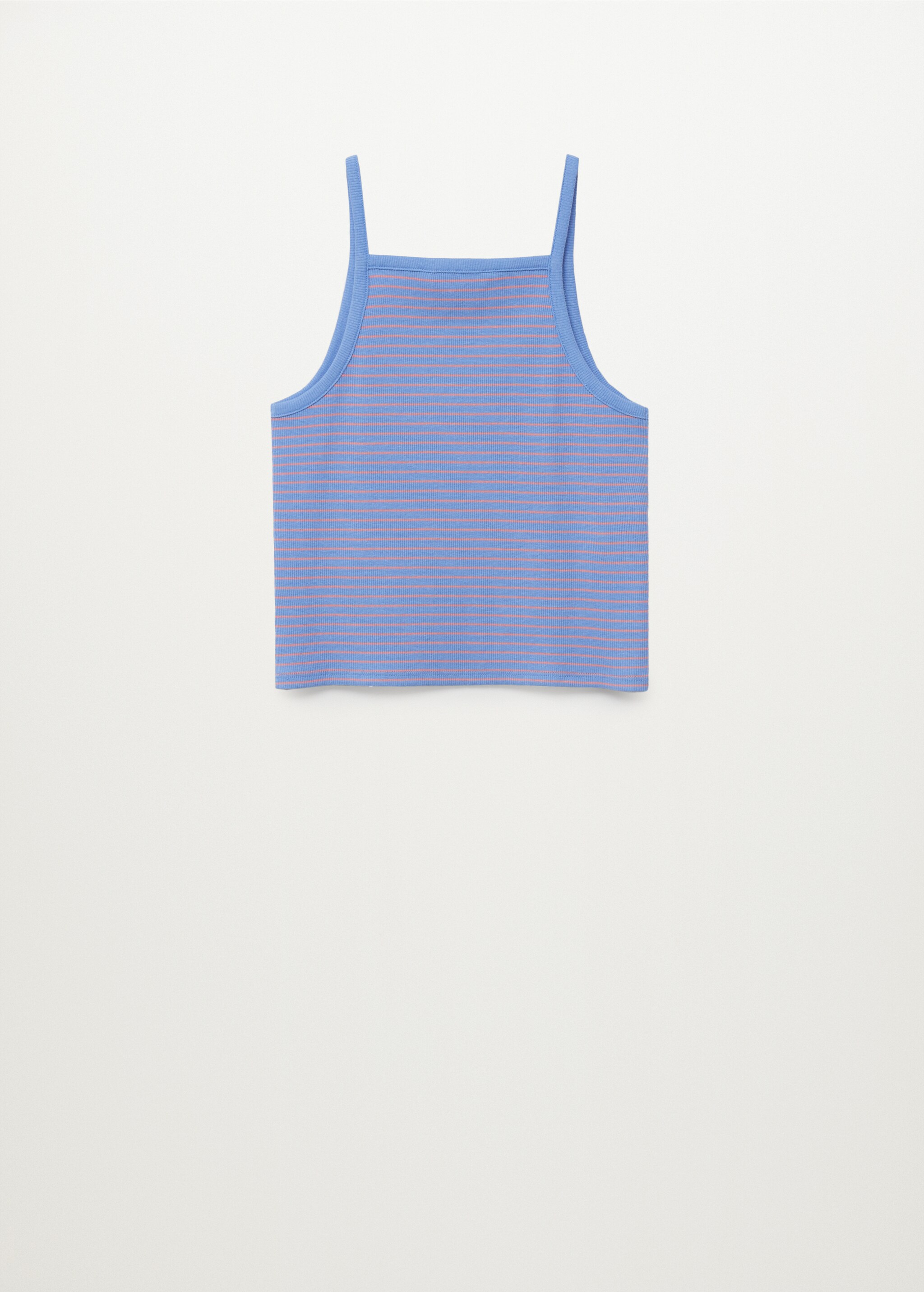 Ribbed cotton-blend top - Reverse of the article