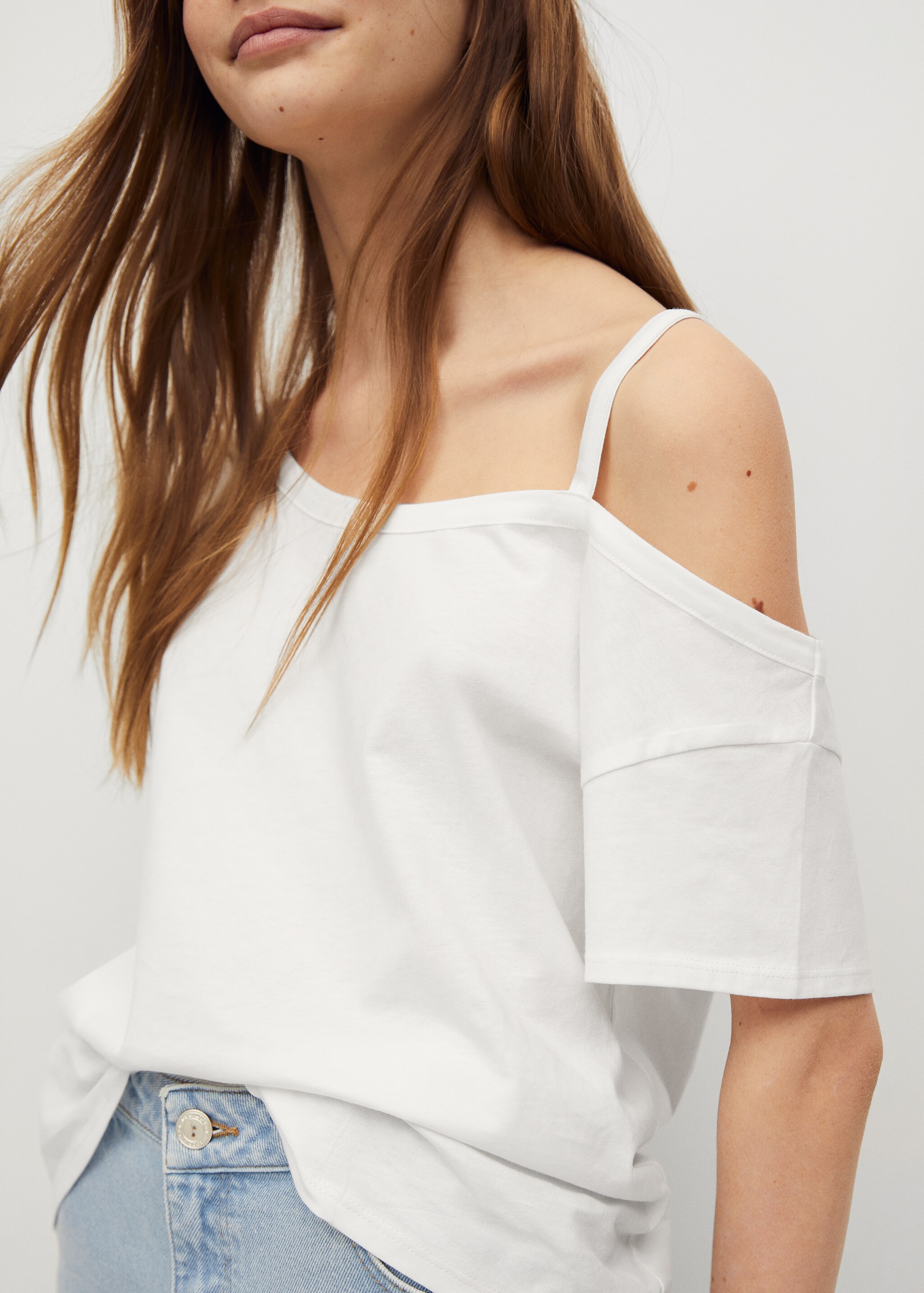 Camiseta algodón asimétrica - Detalle del artículo 1