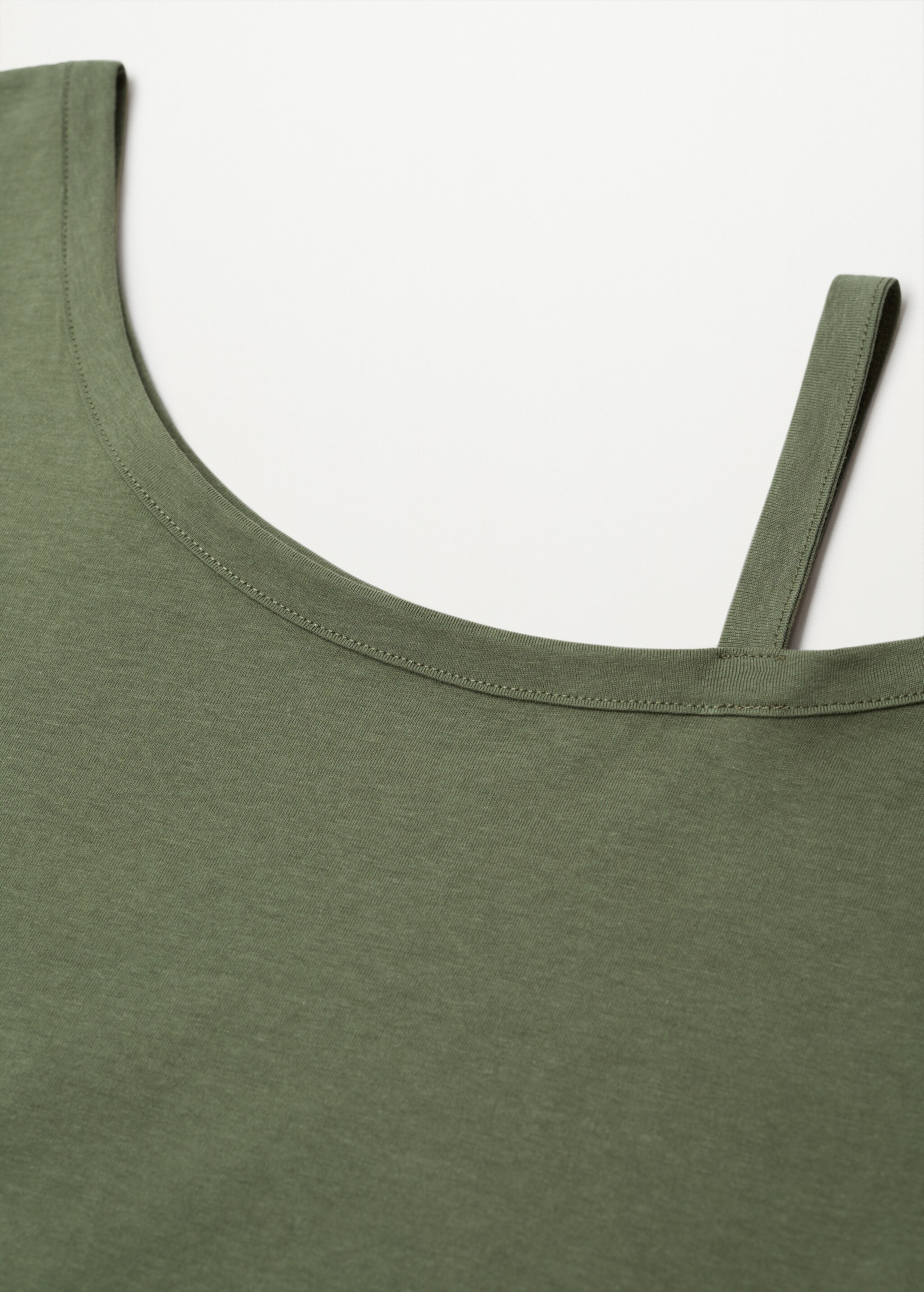 Camiseta algodón asimétrica - Detalle del artículo 8