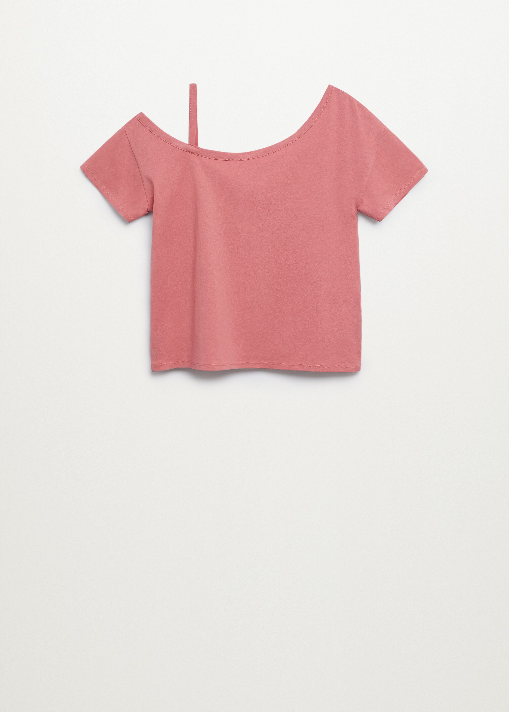 Camiseta algodón asimétrica - Reverso del artículo