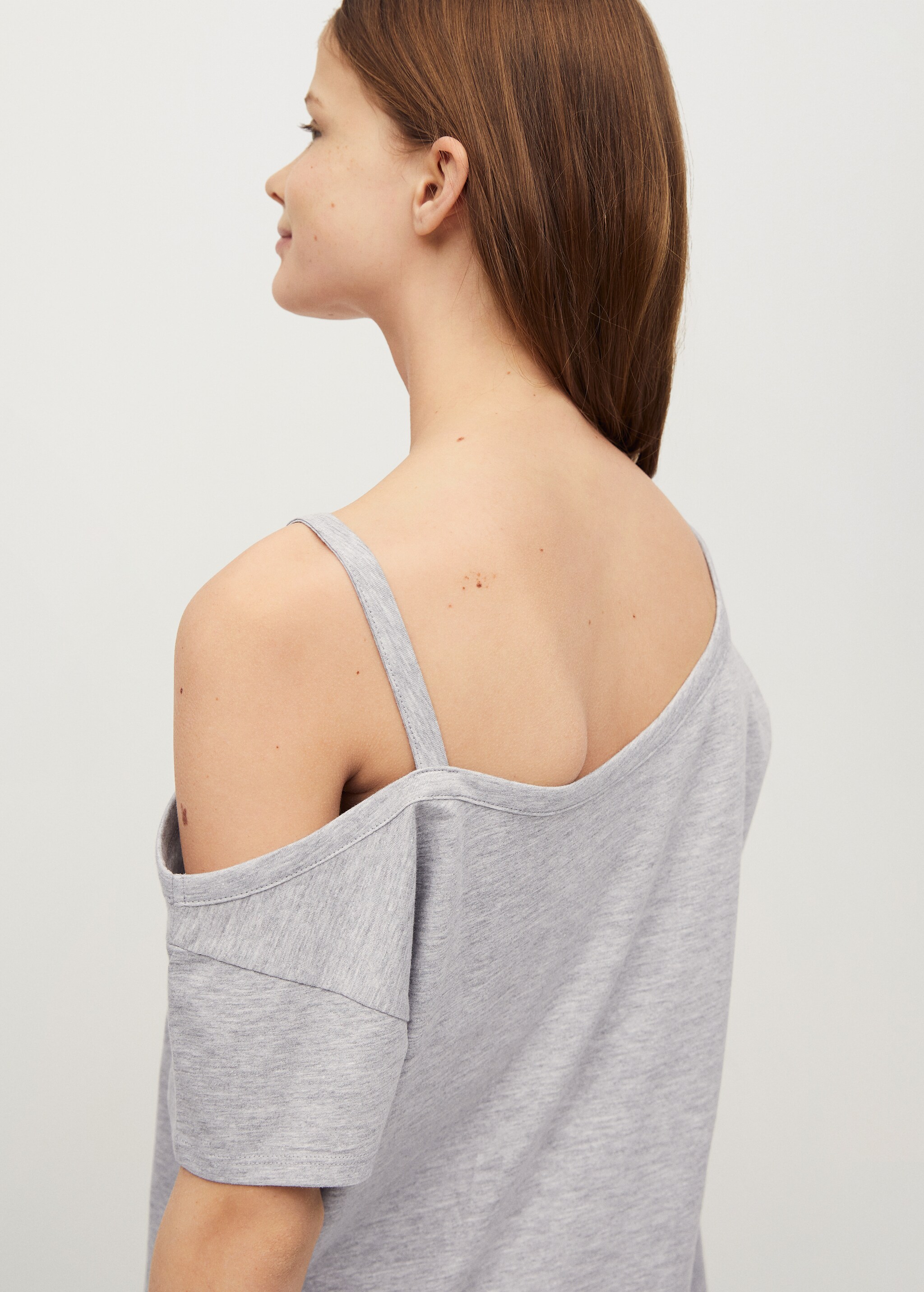 Camiseta algodón asimétrica - Detalle del artículo 1