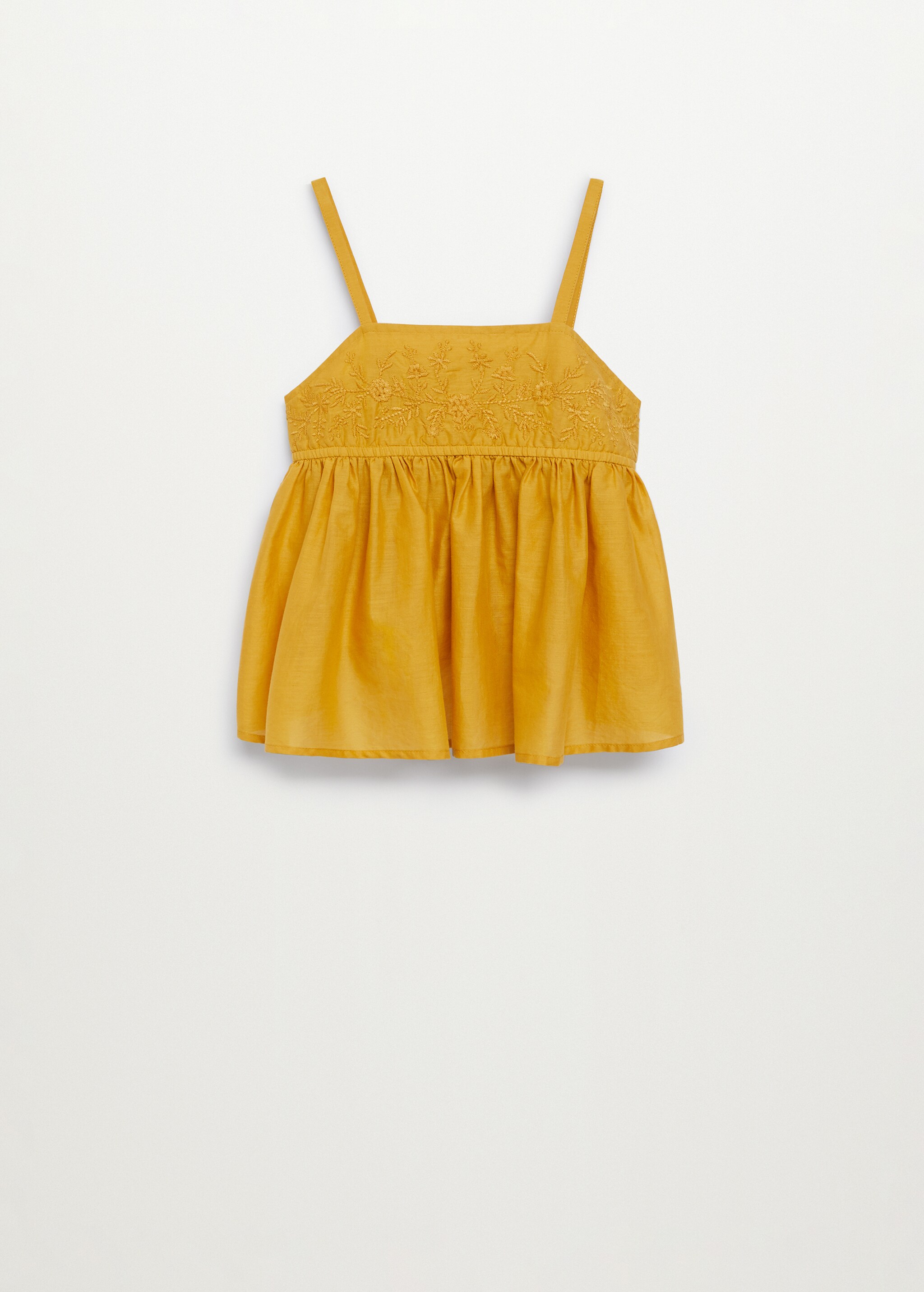 Bestickte Baumwollbluse - Artikel ohne Model