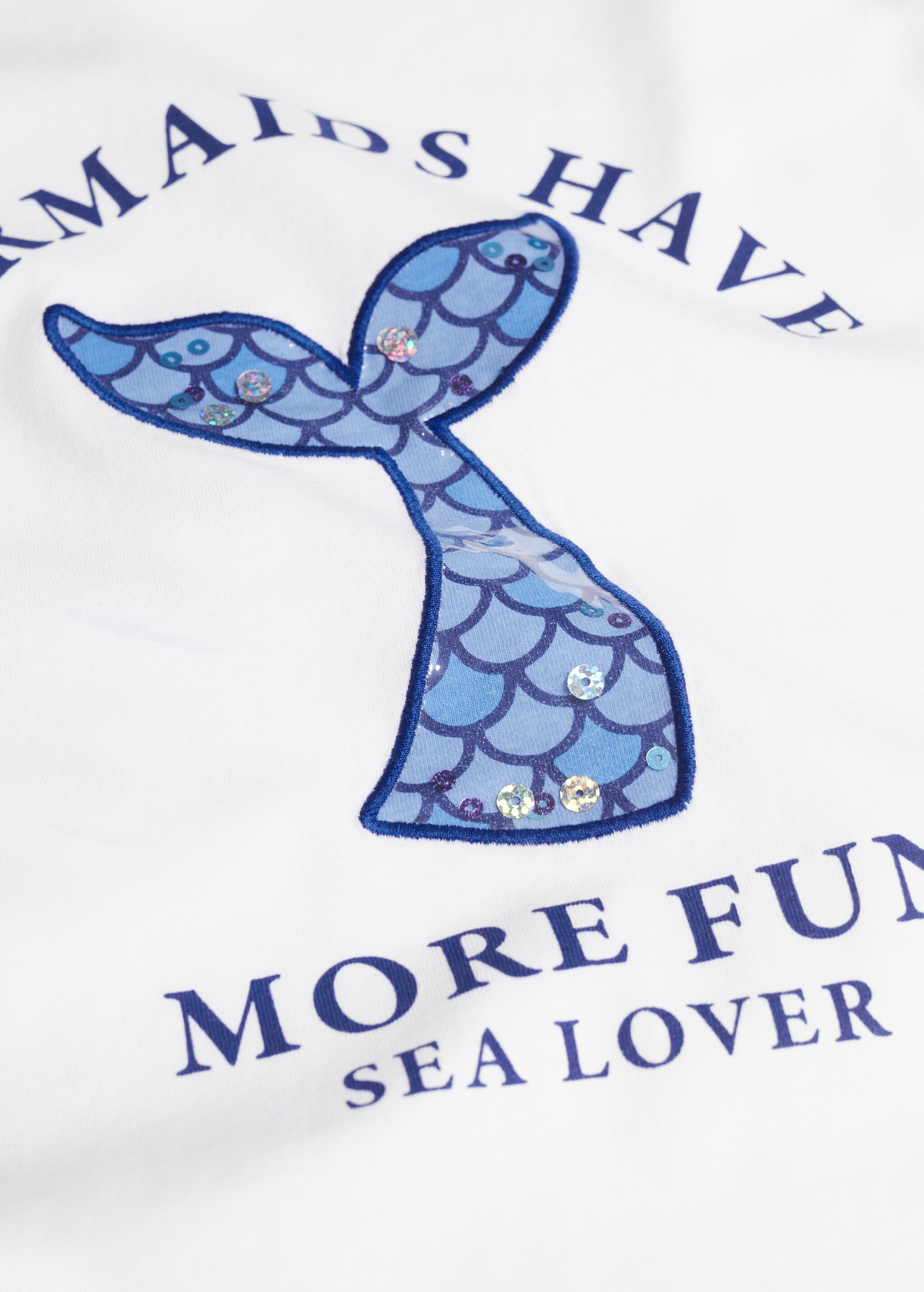 T-Shirt mit Reliefmuster - Detail des Artikels 8