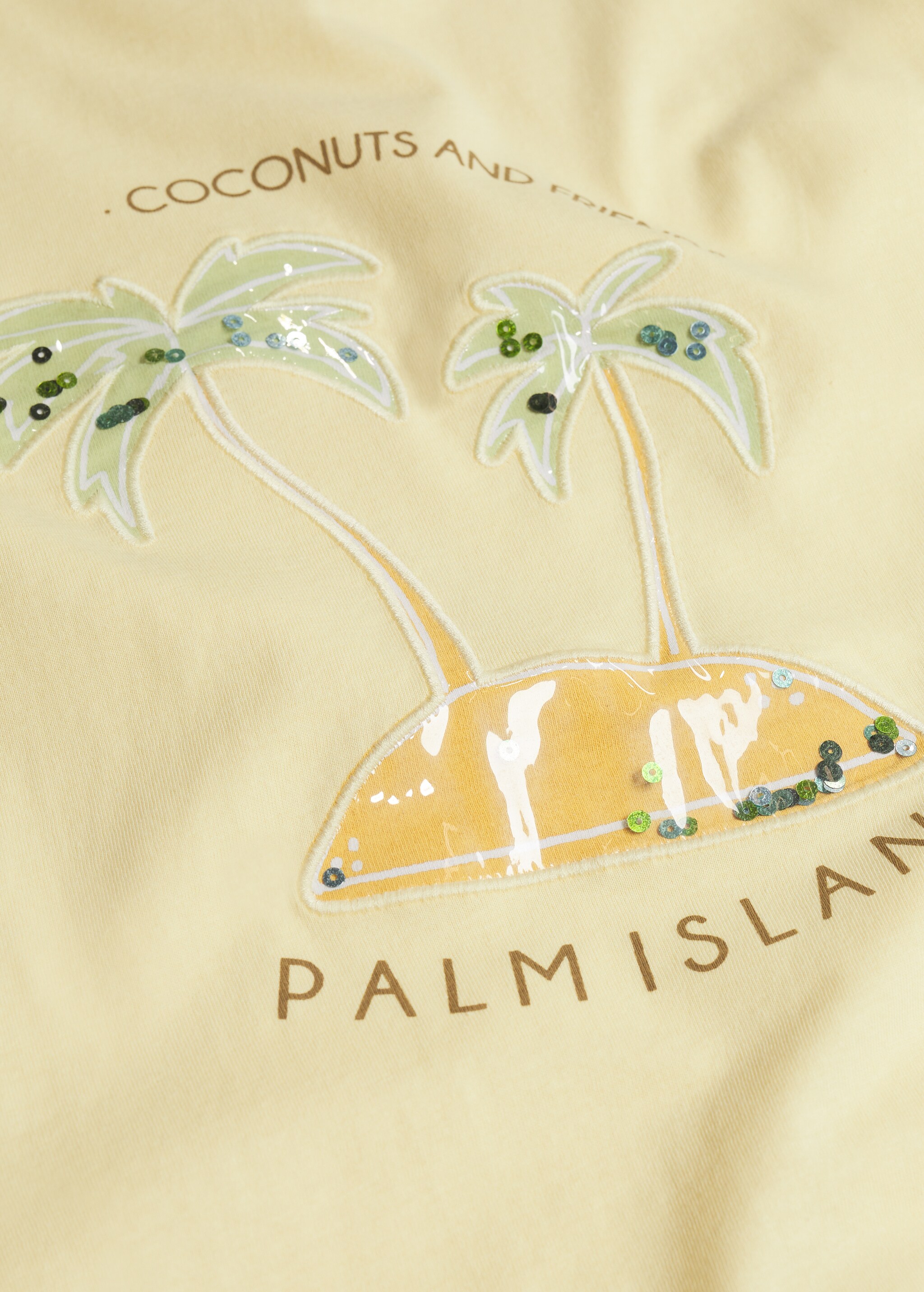 T-Shirt mit Reliefmuster - Detail des Artikels 8