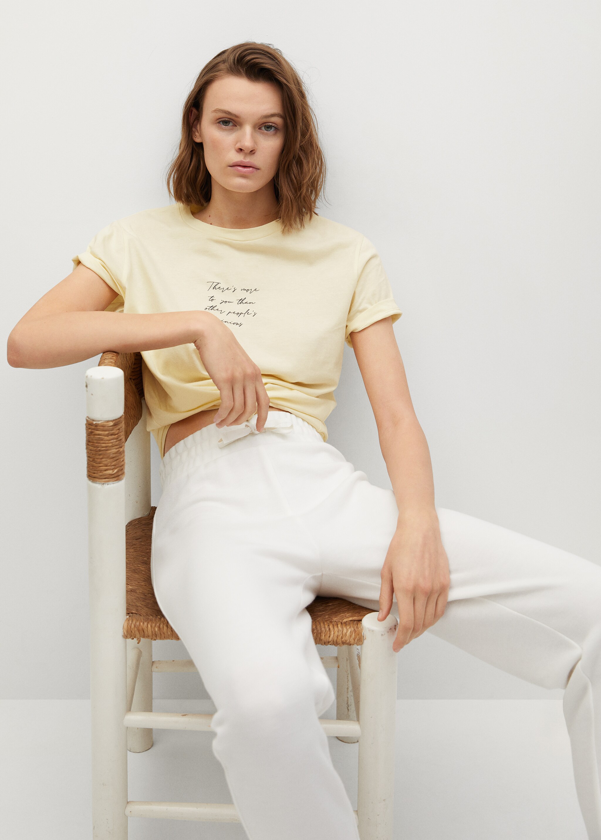 Camiseta algodón mensaje - Detalle del artículo 1