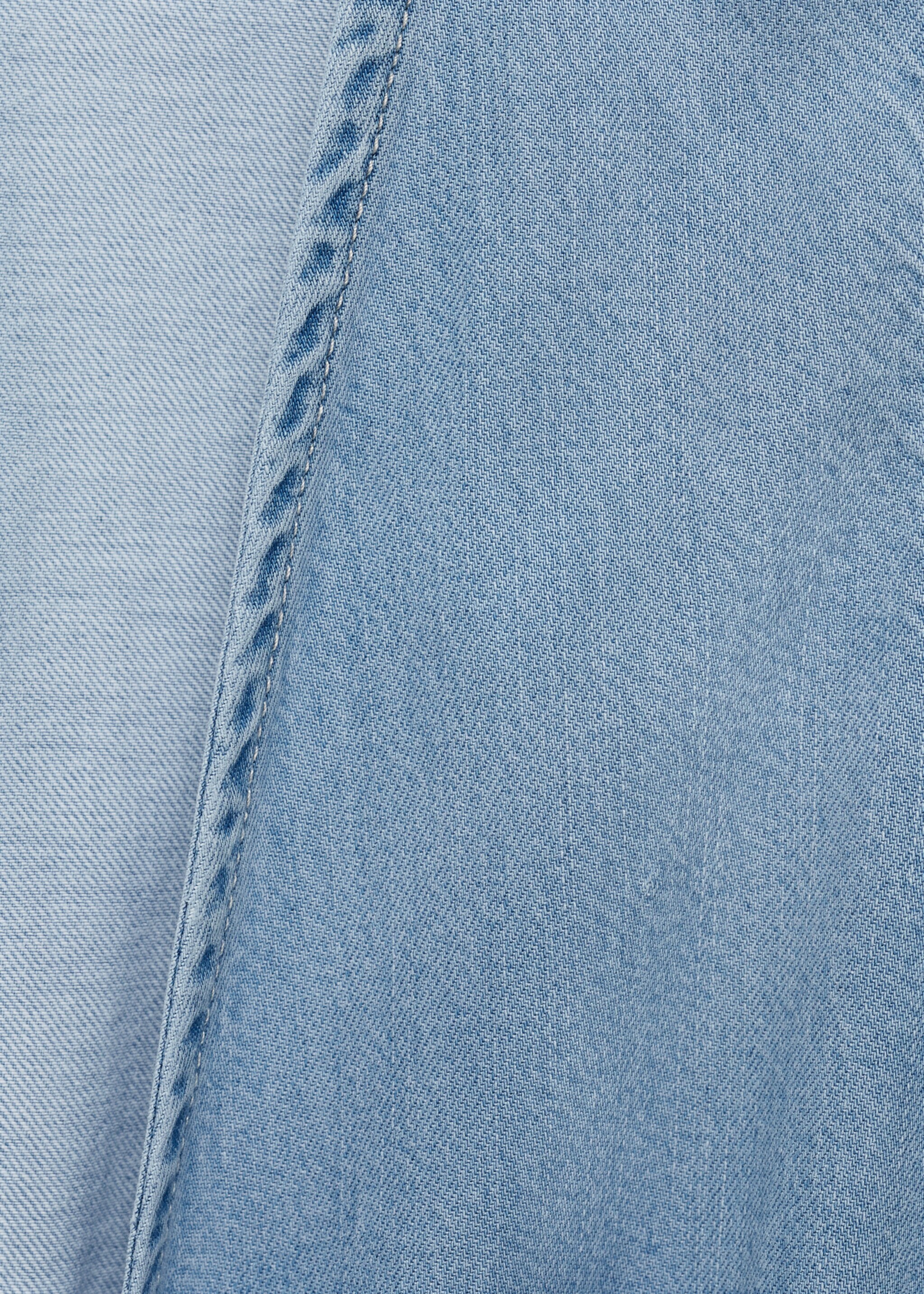 Top lyocell cierre lazos - Detalle del artículo 0, Azul claro. Ref: 87008654-00.