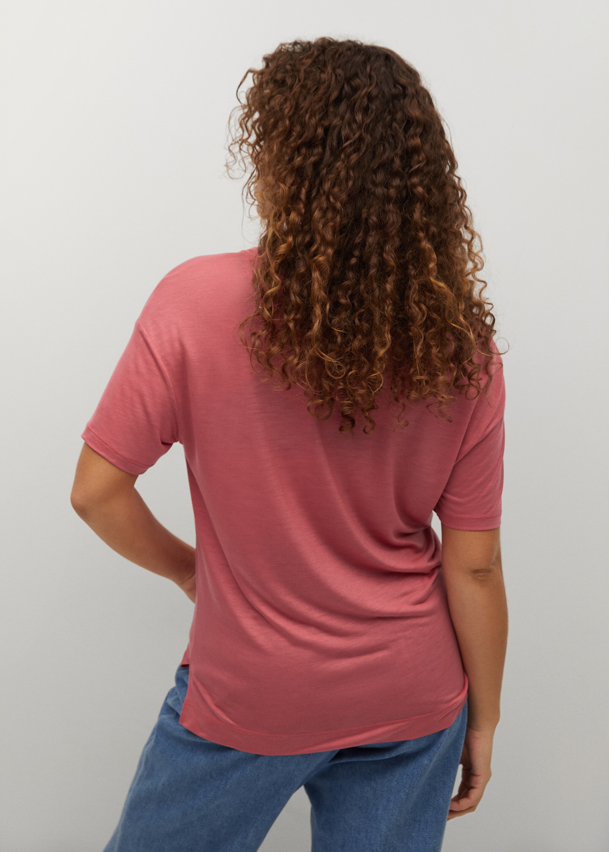 Camiseta 100% lyocell - Reverso del artículo