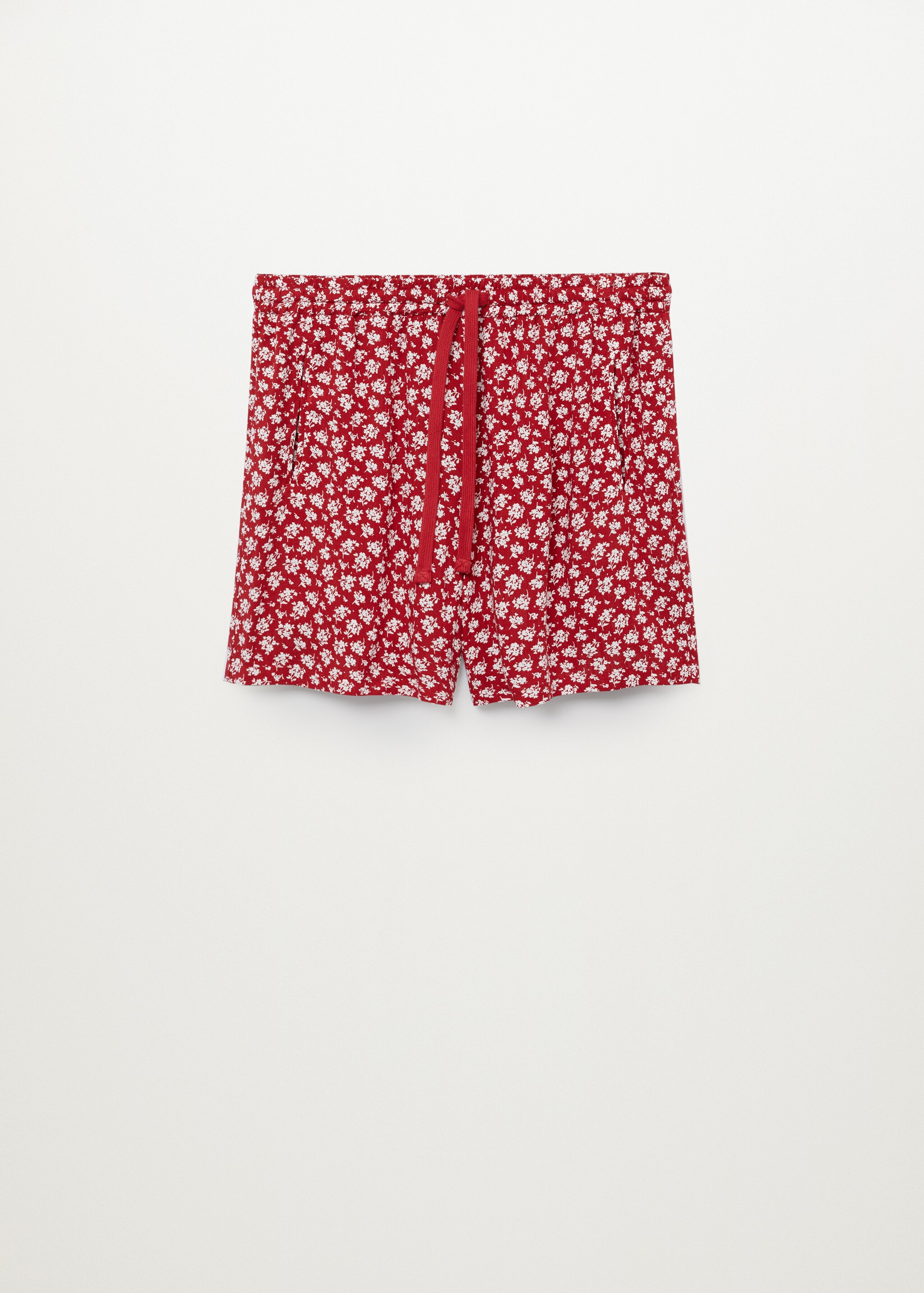 Printed flowy shorts - Article without model