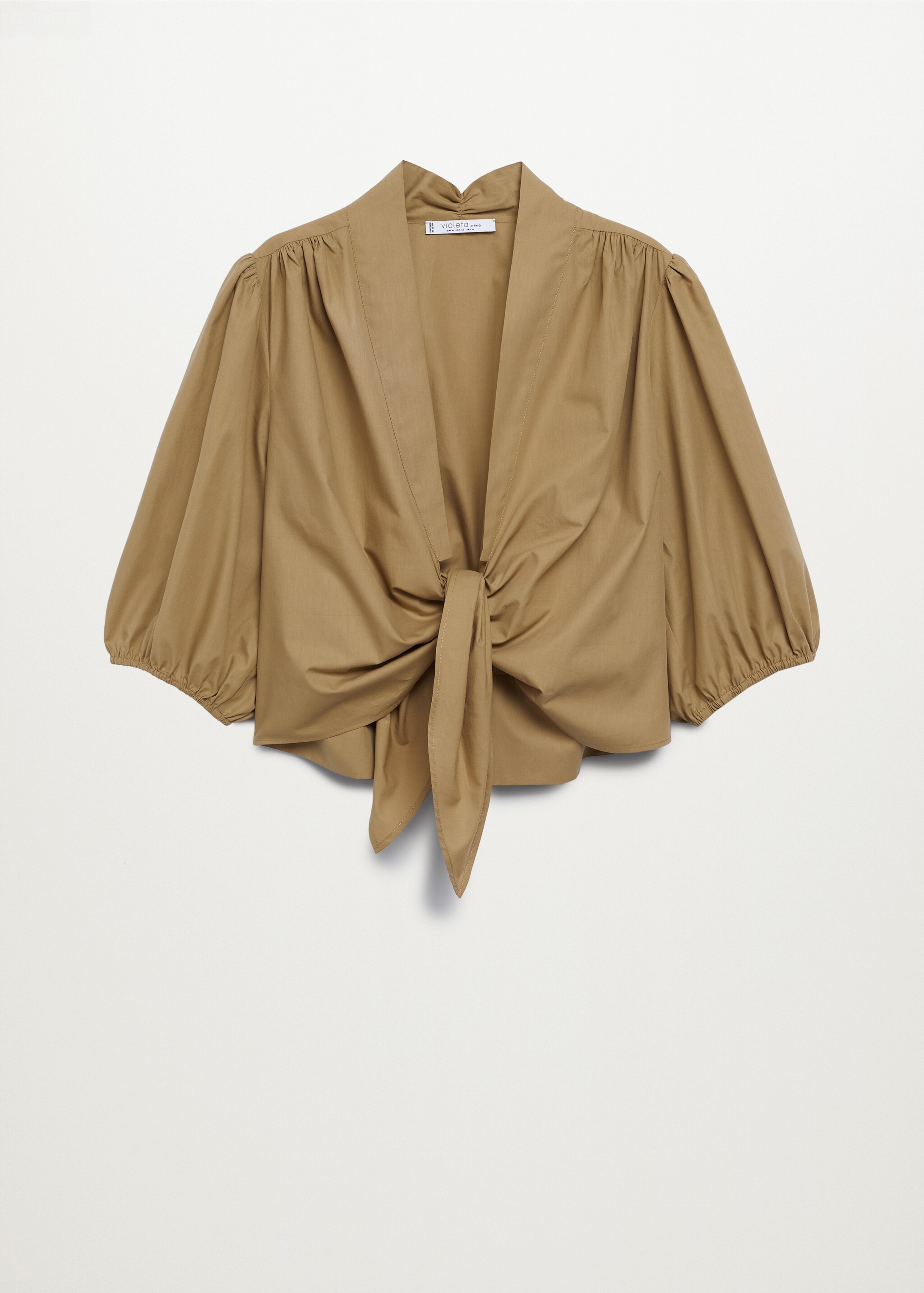 Blusa nudo algodón - Artículo sin modelo
