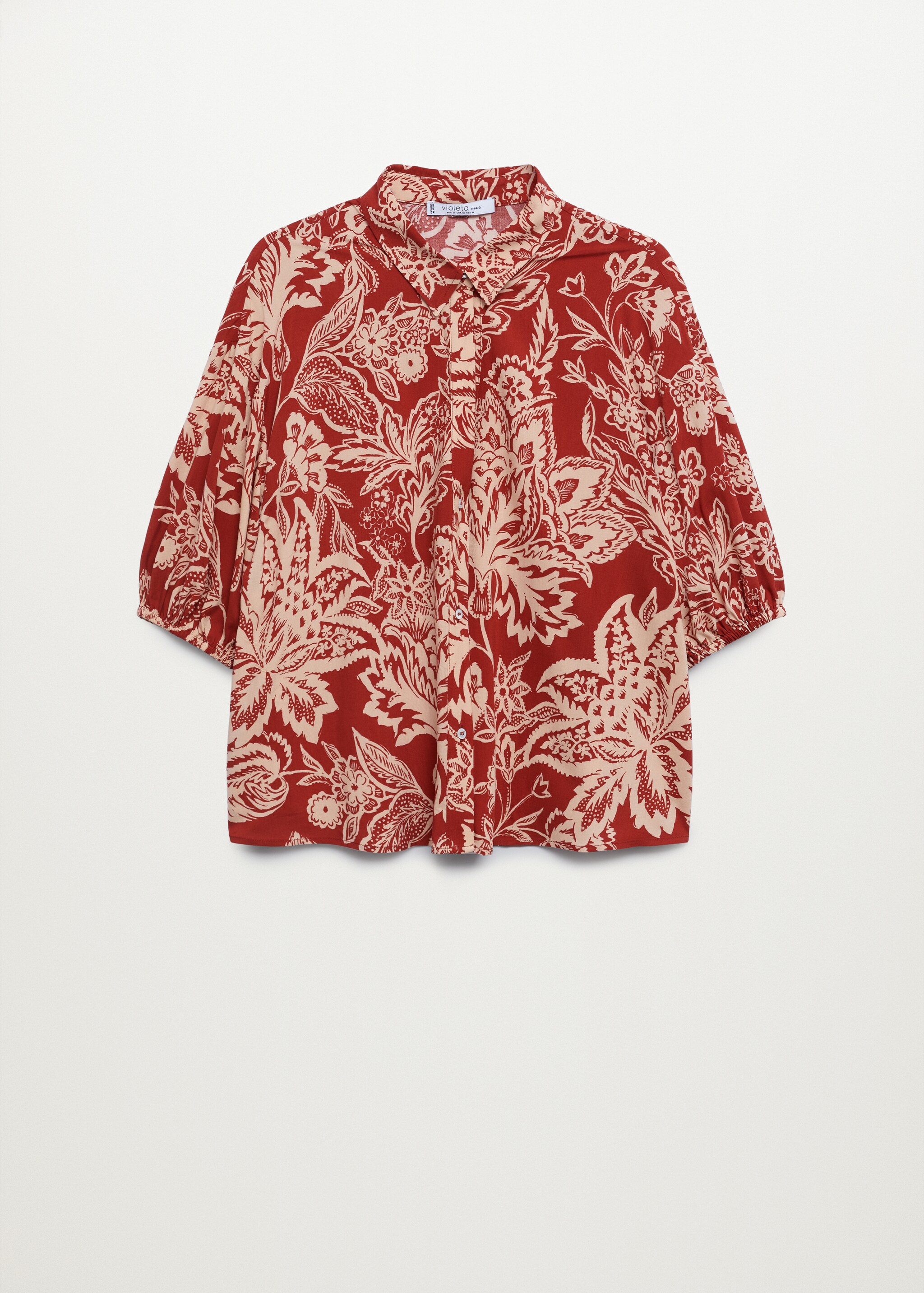 Flowy printed blouse - Article without model