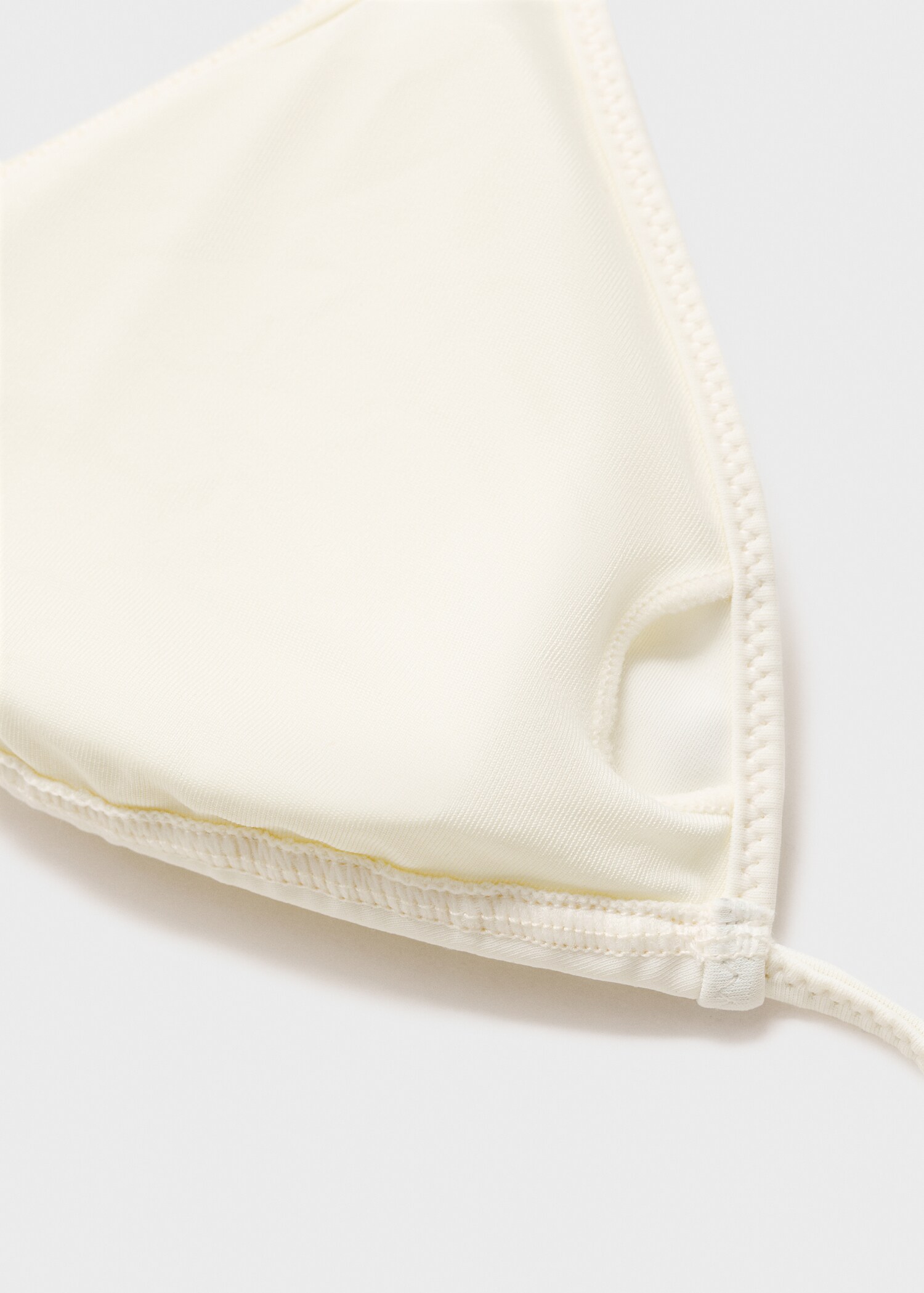 Bikini top with metallic appliqué - Details of the article 8