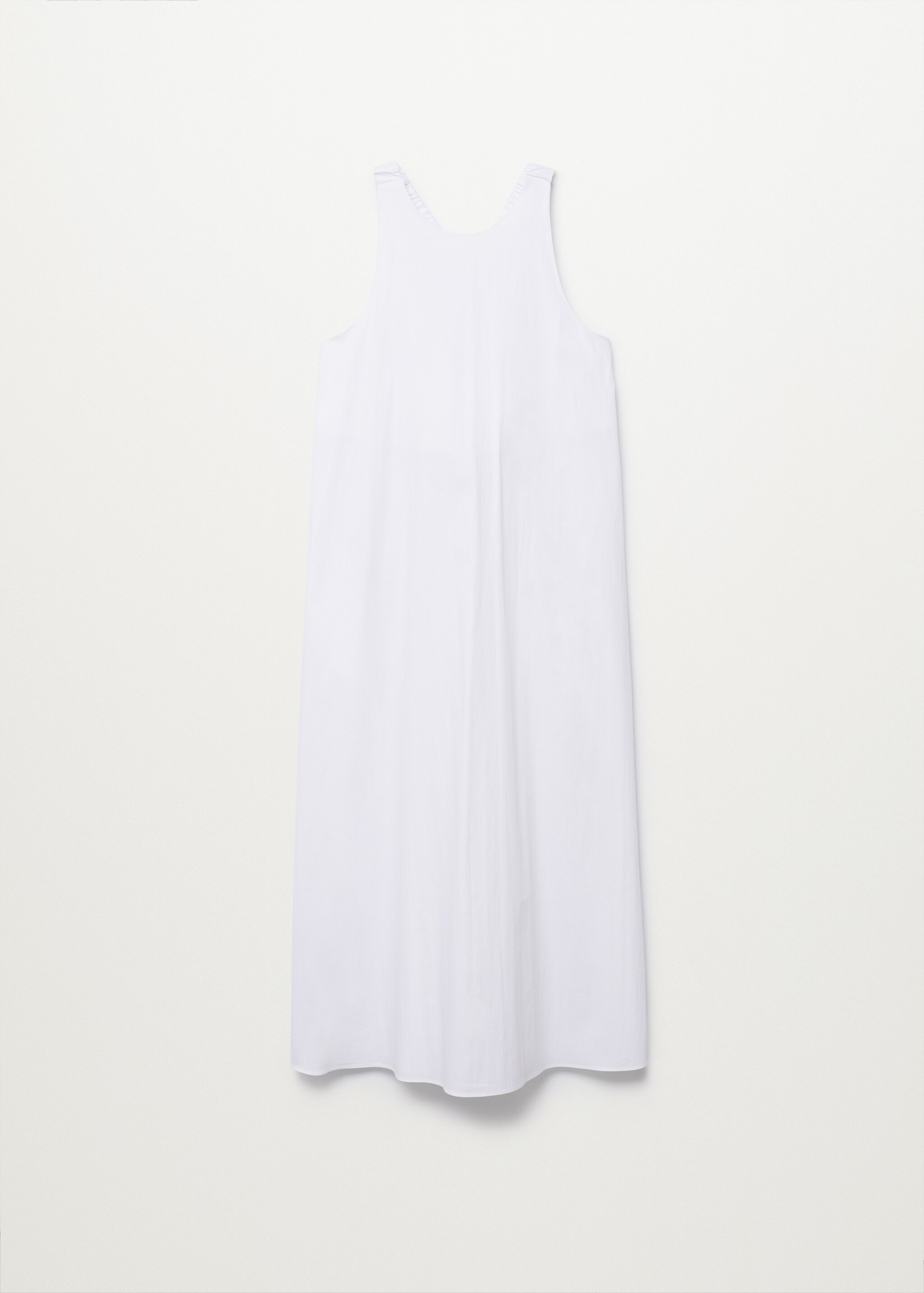 Vestido tirantes cruzados - Artículo sin modelo