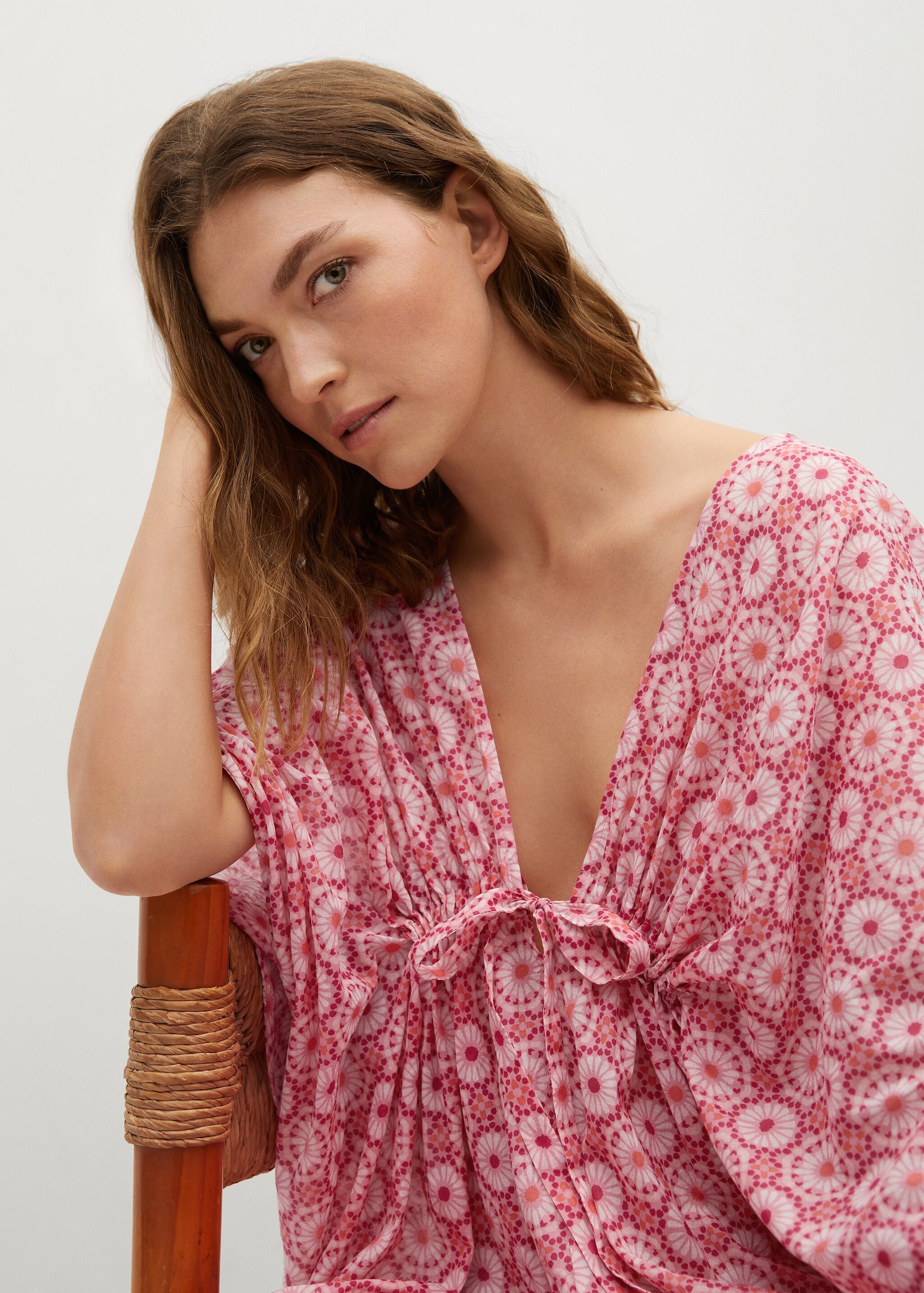 Maxi vestido estampado - Detalle del artículo 1