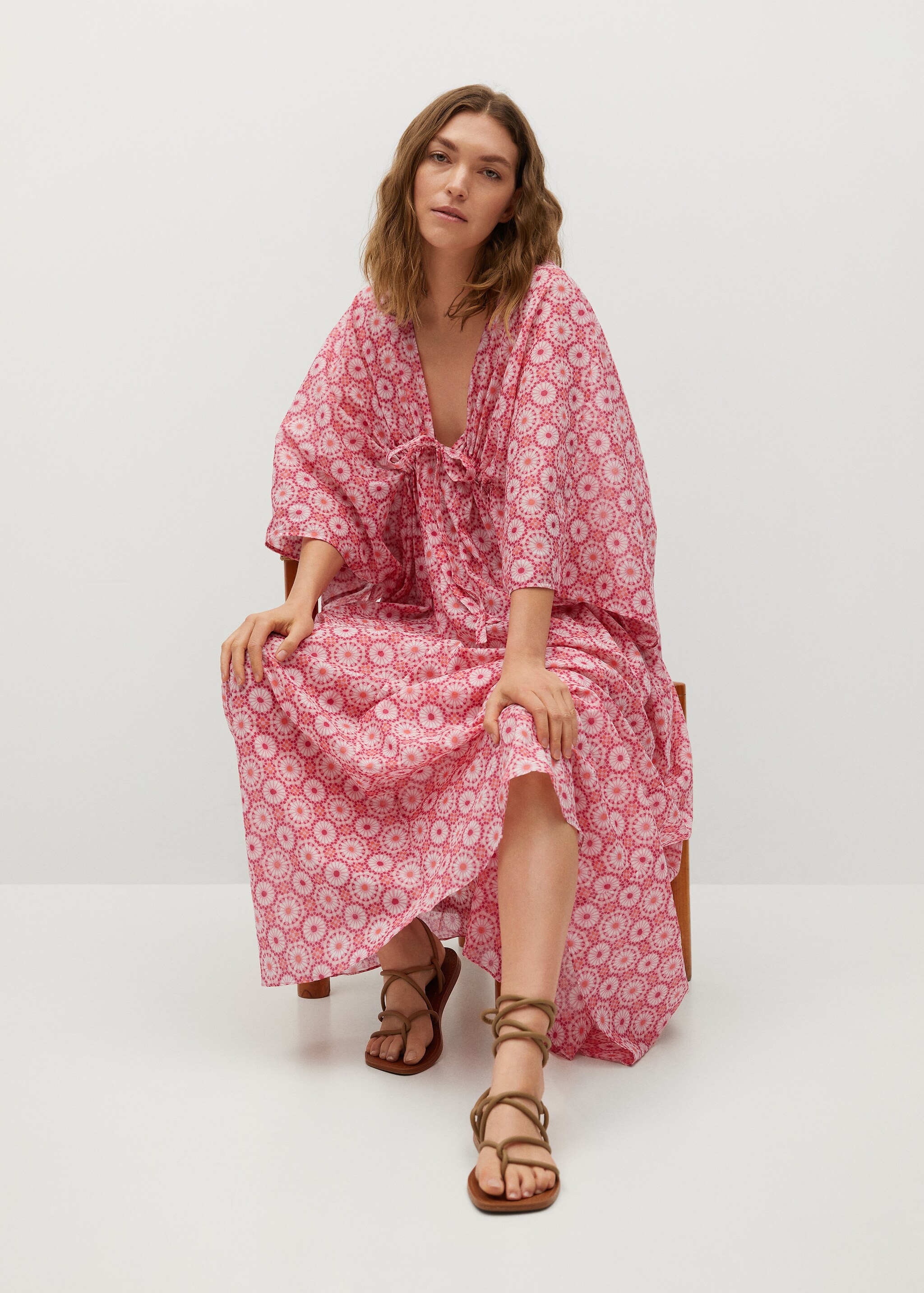 Maxi vestido estampado - Detalle del artículo 2