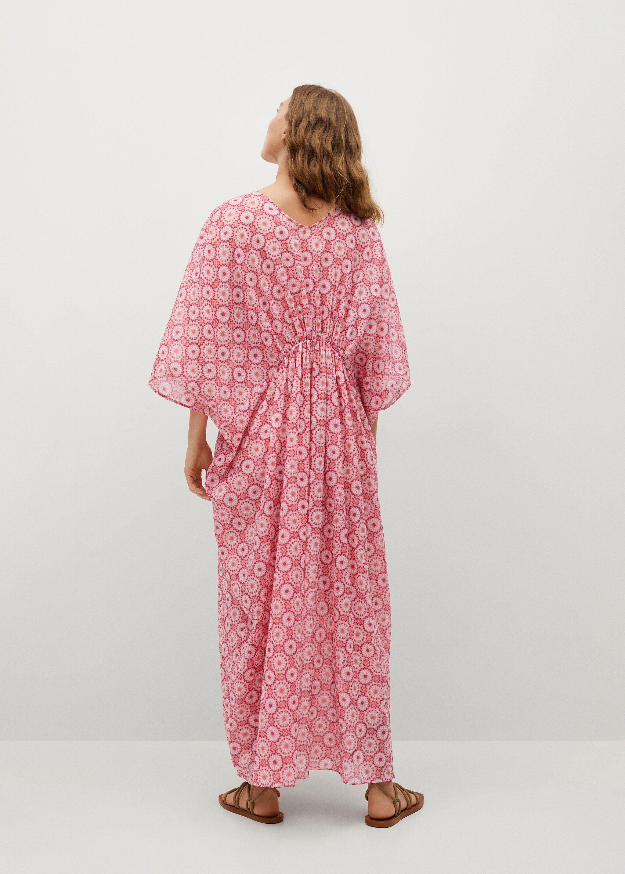 Maxi vestido estampado - Reverso del artículo