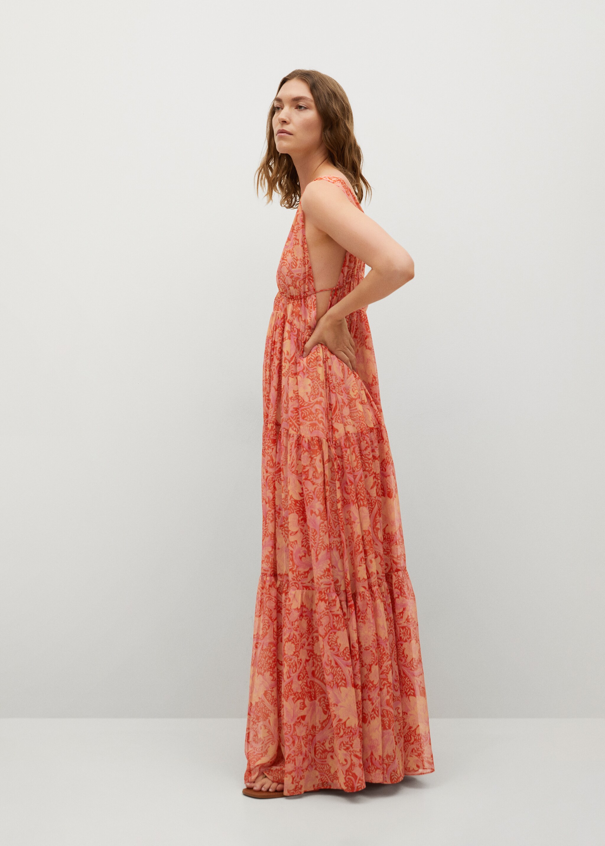 Maxi vestido estampado - Detalle del artículo 1