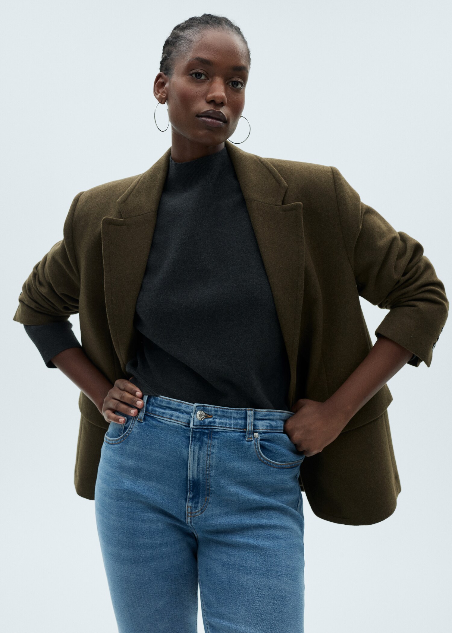 Sienna flared cropped jeans - Details of the article 5