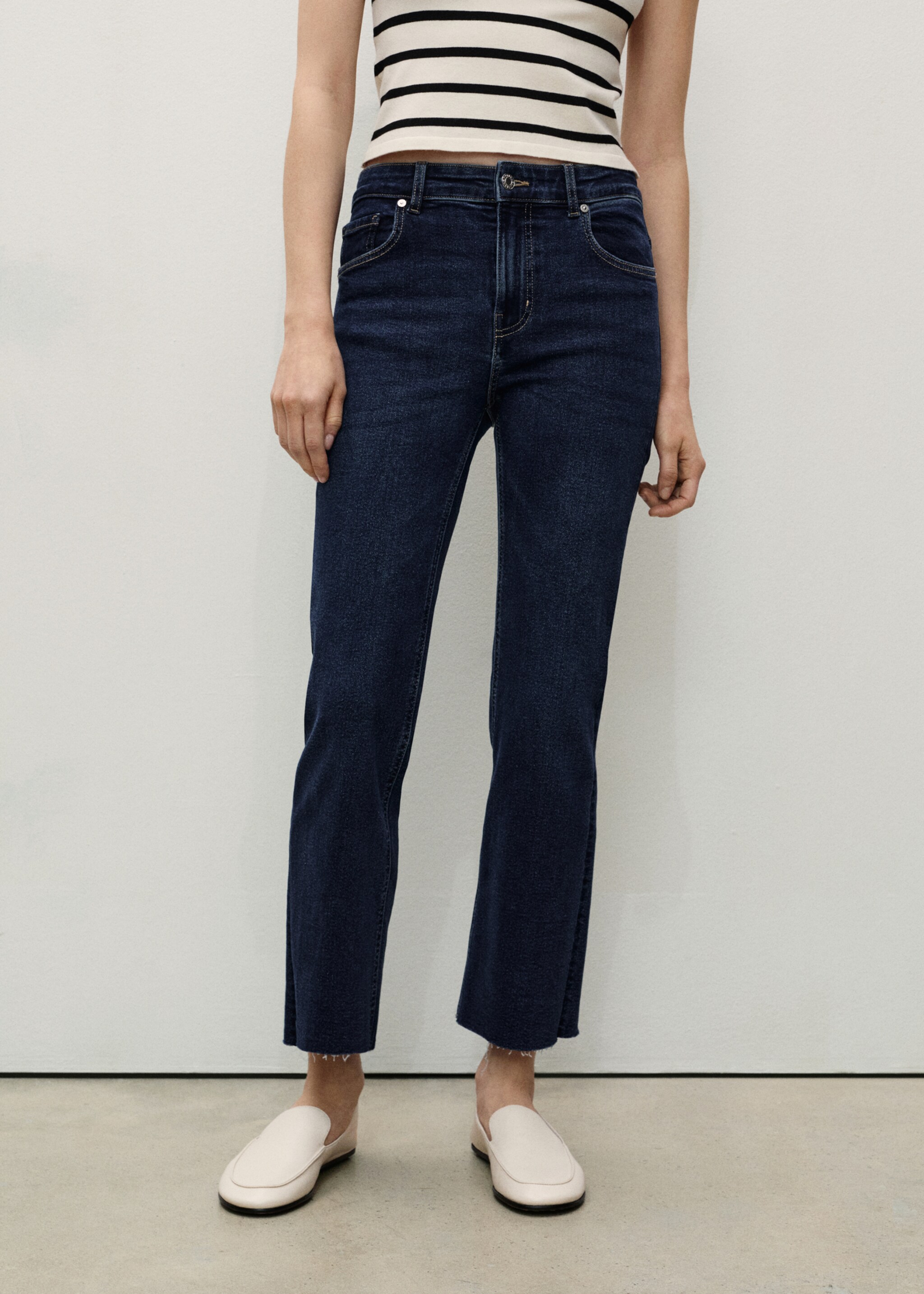 Texans Sienna flare crop - Pla mig, Blau fosc. Ref: 87010236-00.