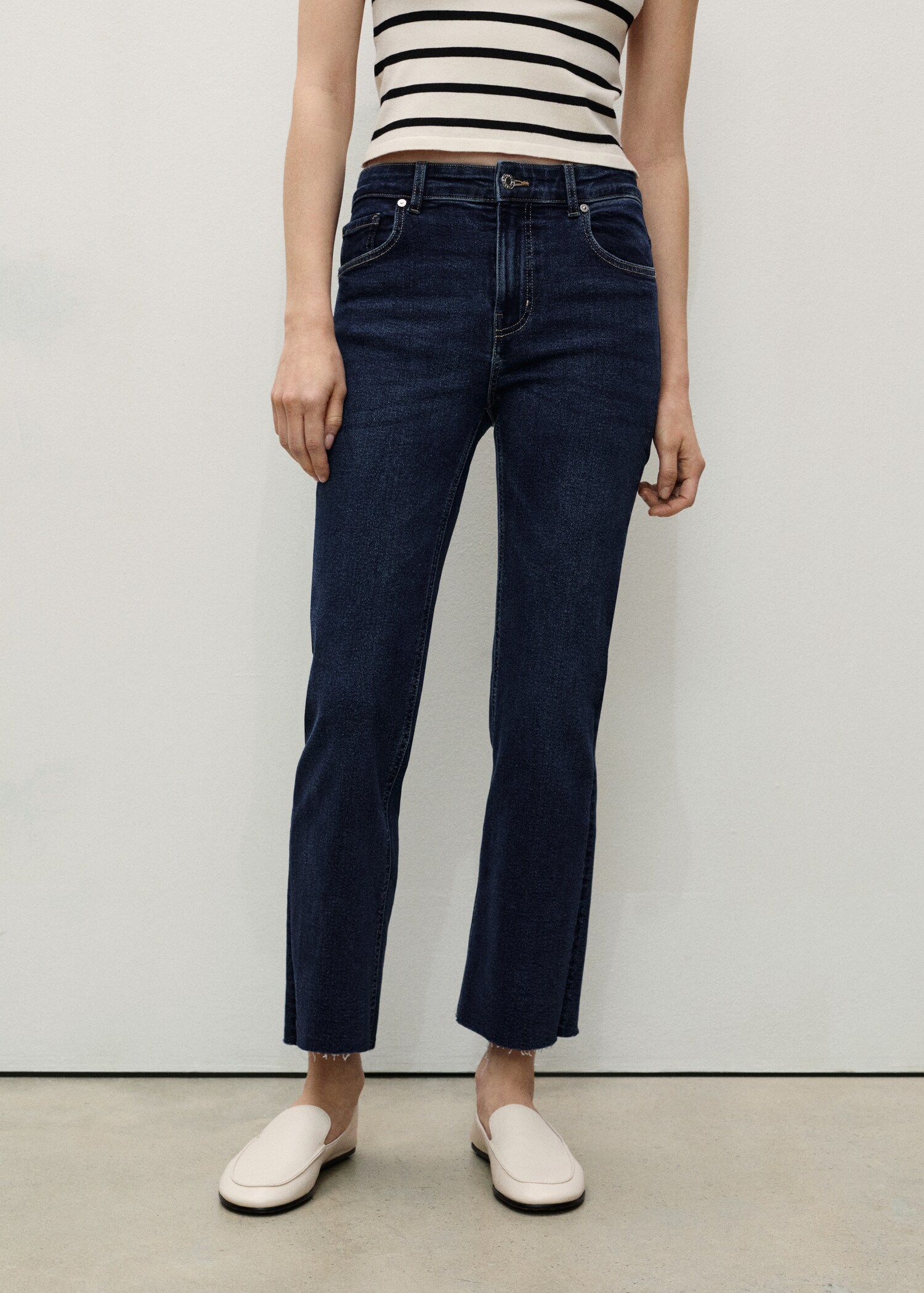 Jean Sienna flare crop - Plan moyen