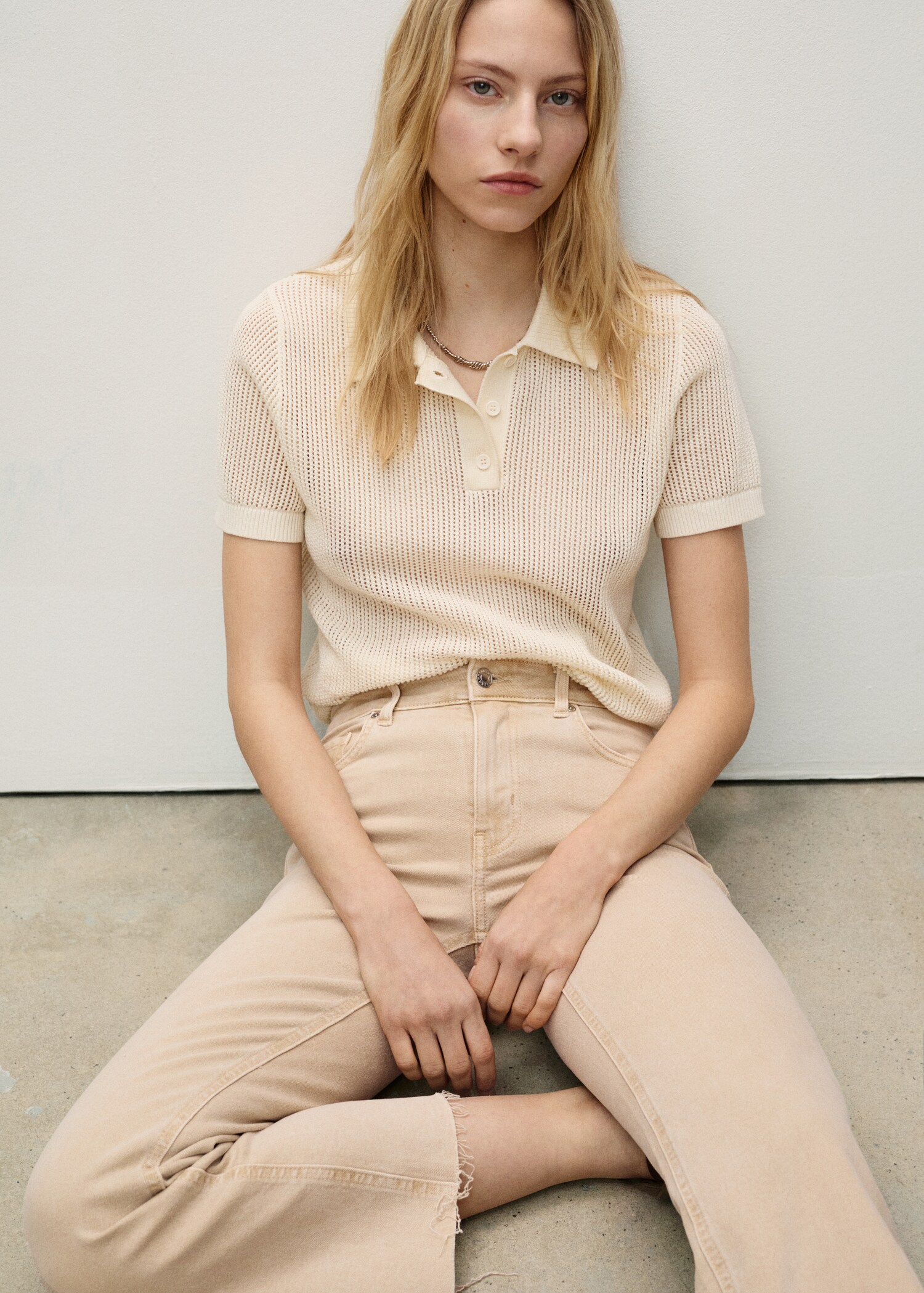 Sienna flared cropped jeans - Details of the article 2