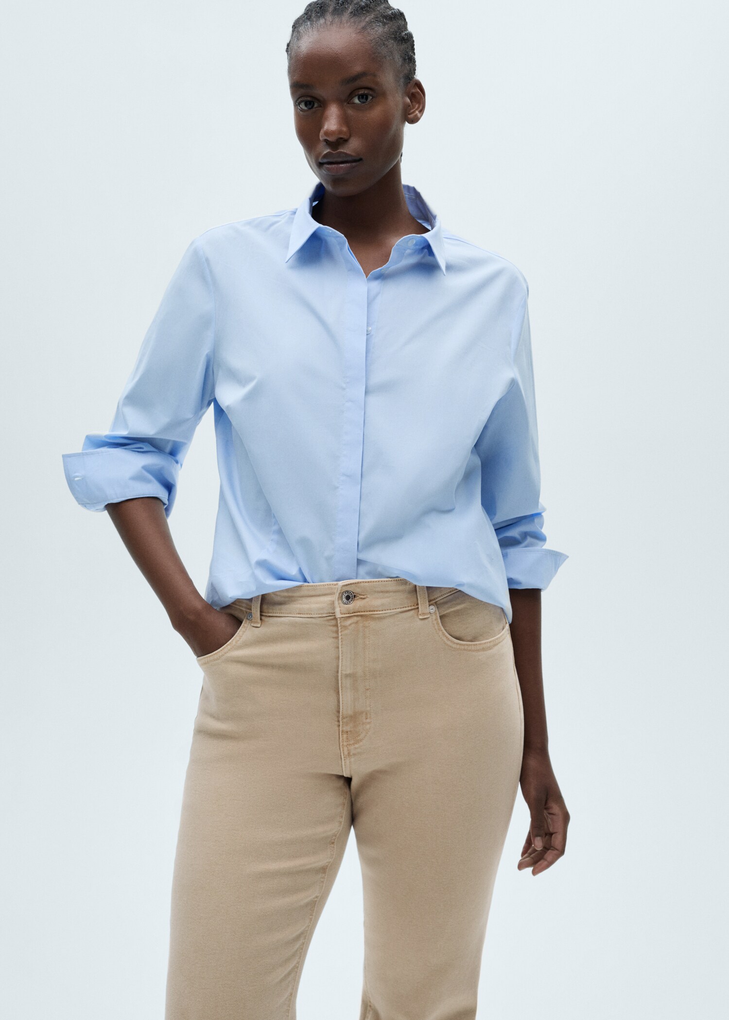 Sienna flared cropped jeans - Details of the article 5