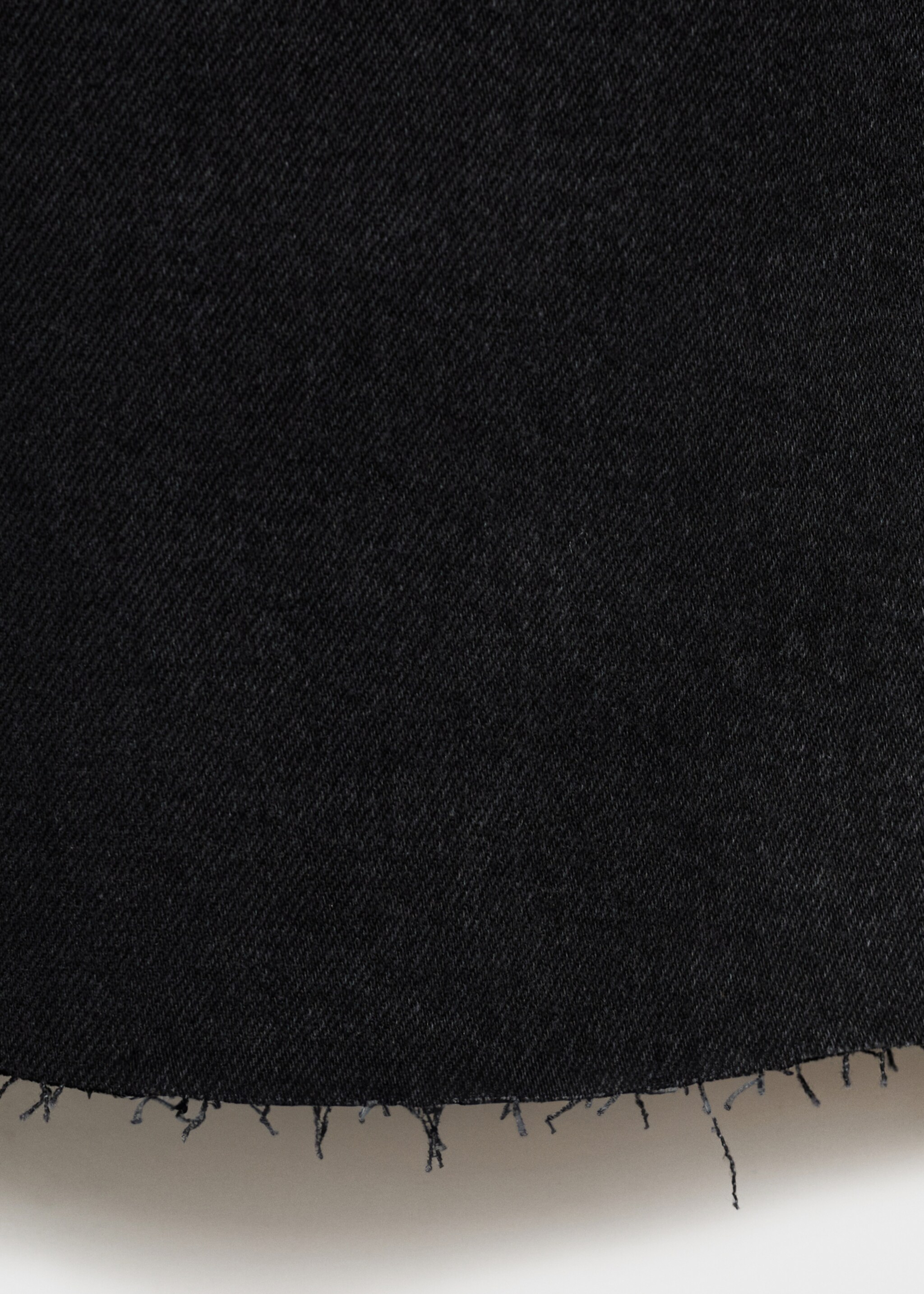 Jean style jupe-culotte Catherin taille haute - Détail de l'article 0, Black denim. Ref: 87010243-00.