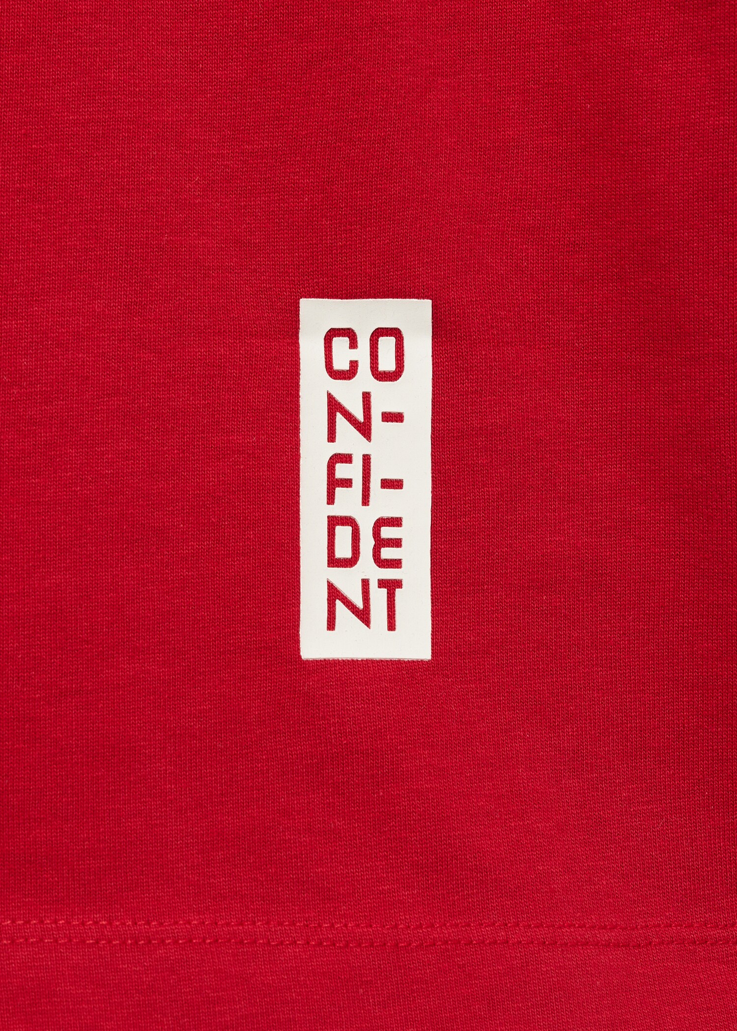 100% cotton t-shirt with printed text - Details of the article 0