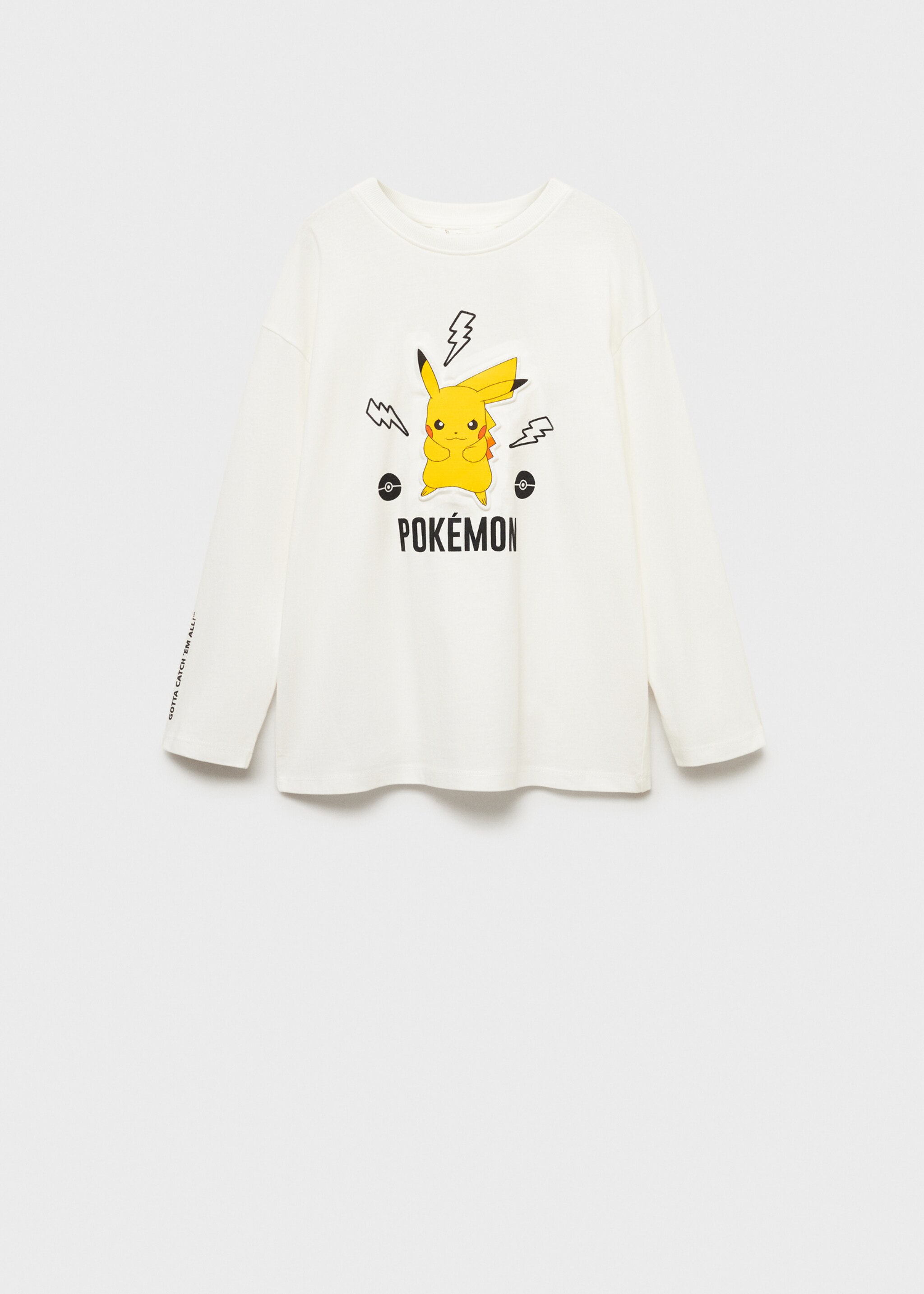 Pokemon t-shirt - Article without model, Off White. Ref: 87010258-00.