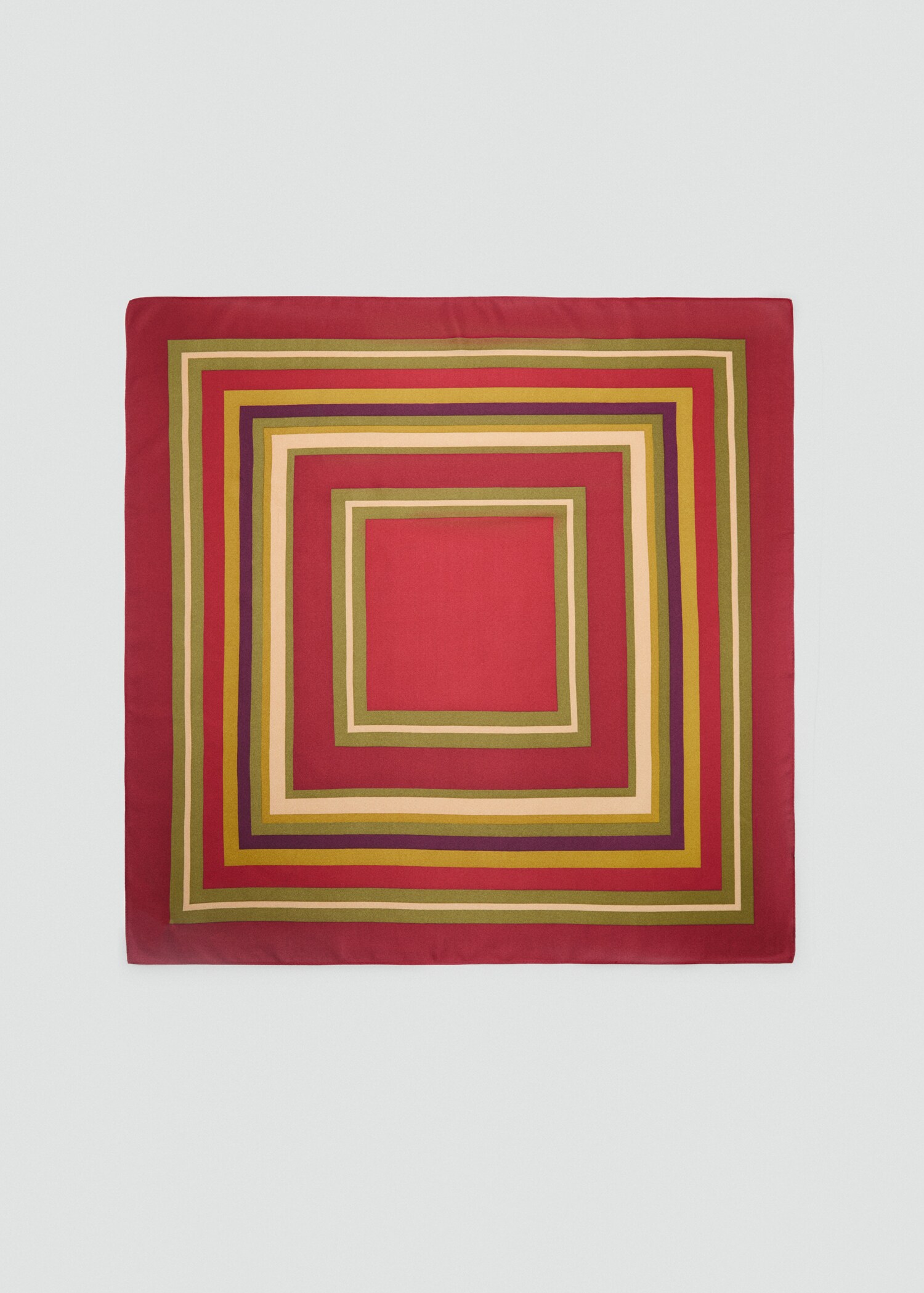 Geometric printed foulard - Article without model