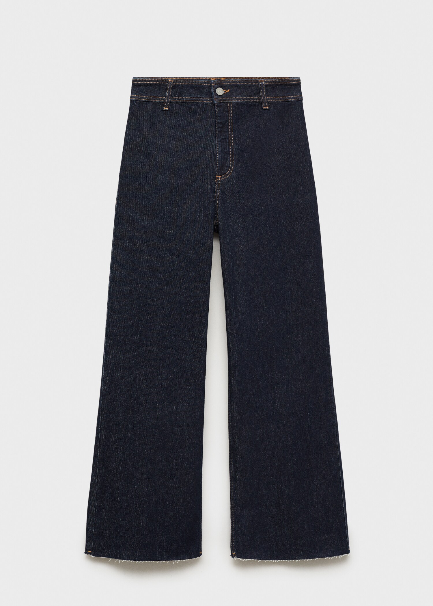 Catherin rinse-wash culotte jeans - Article without model