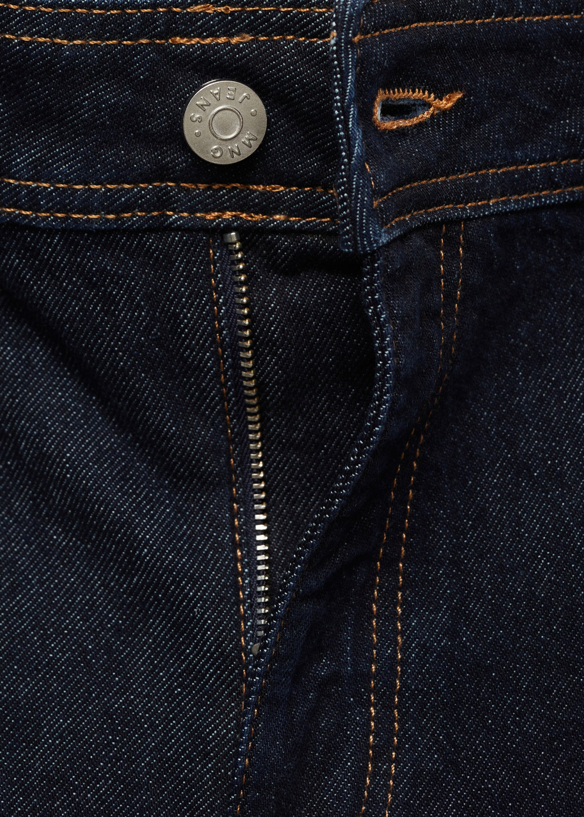 Jean Catherin style jupe-culotte rinse wash - Détail de l'article 8, Bleu. Ref: 87010287-00.