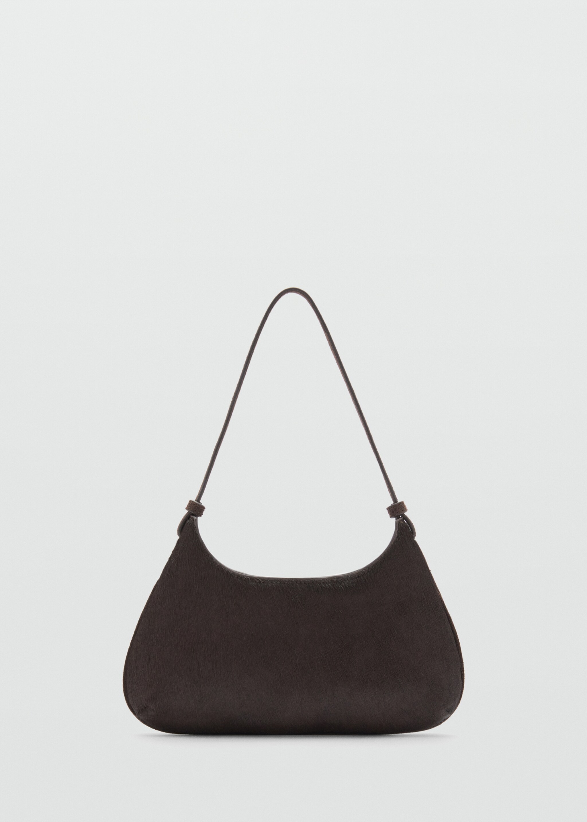 Cow leather shoulder bag - Article without model, Chocolate. Ref: 87010288-00.