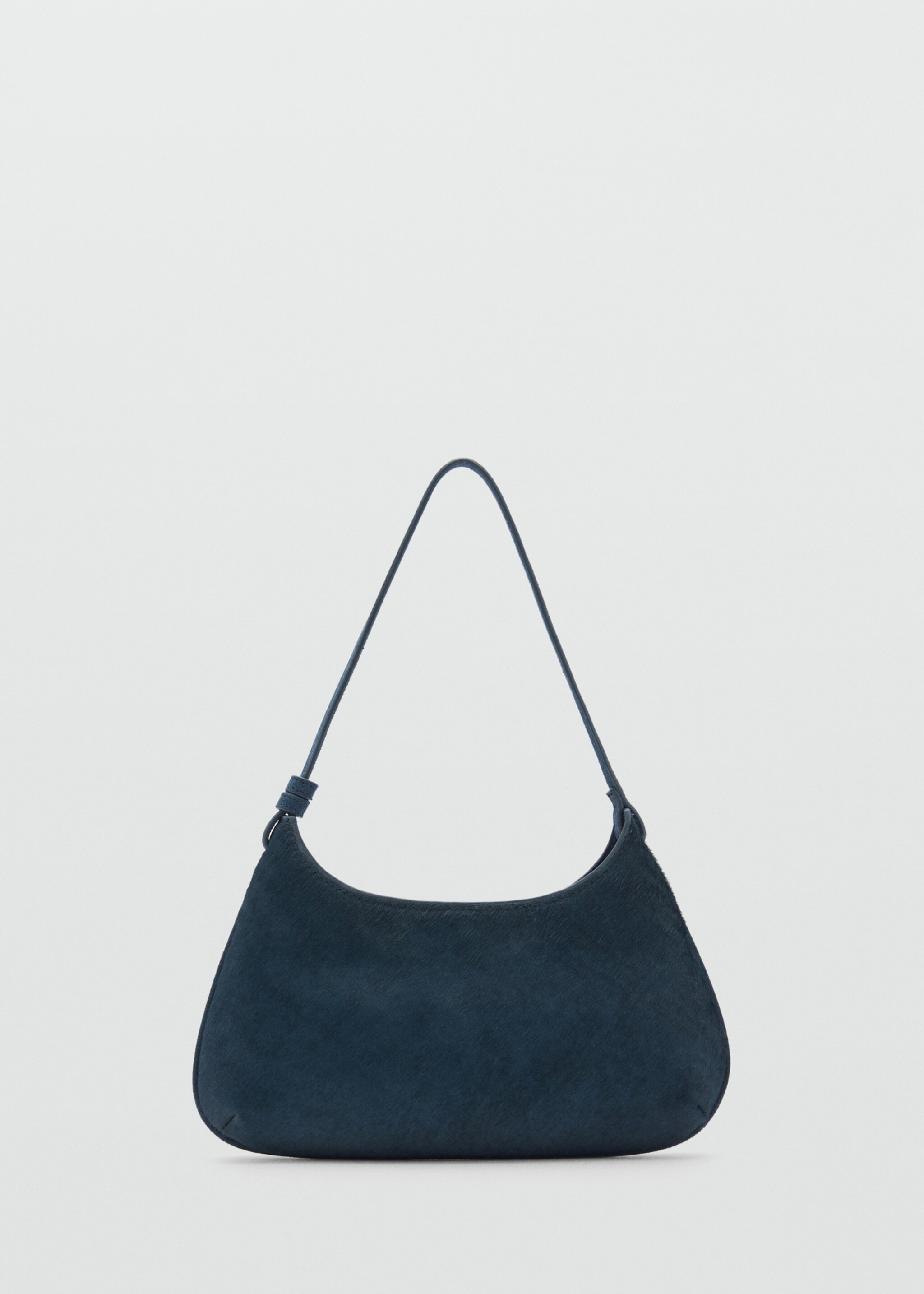 Cow leather shoulder bag - Article without model, Blue. Ref: 87010288-00.