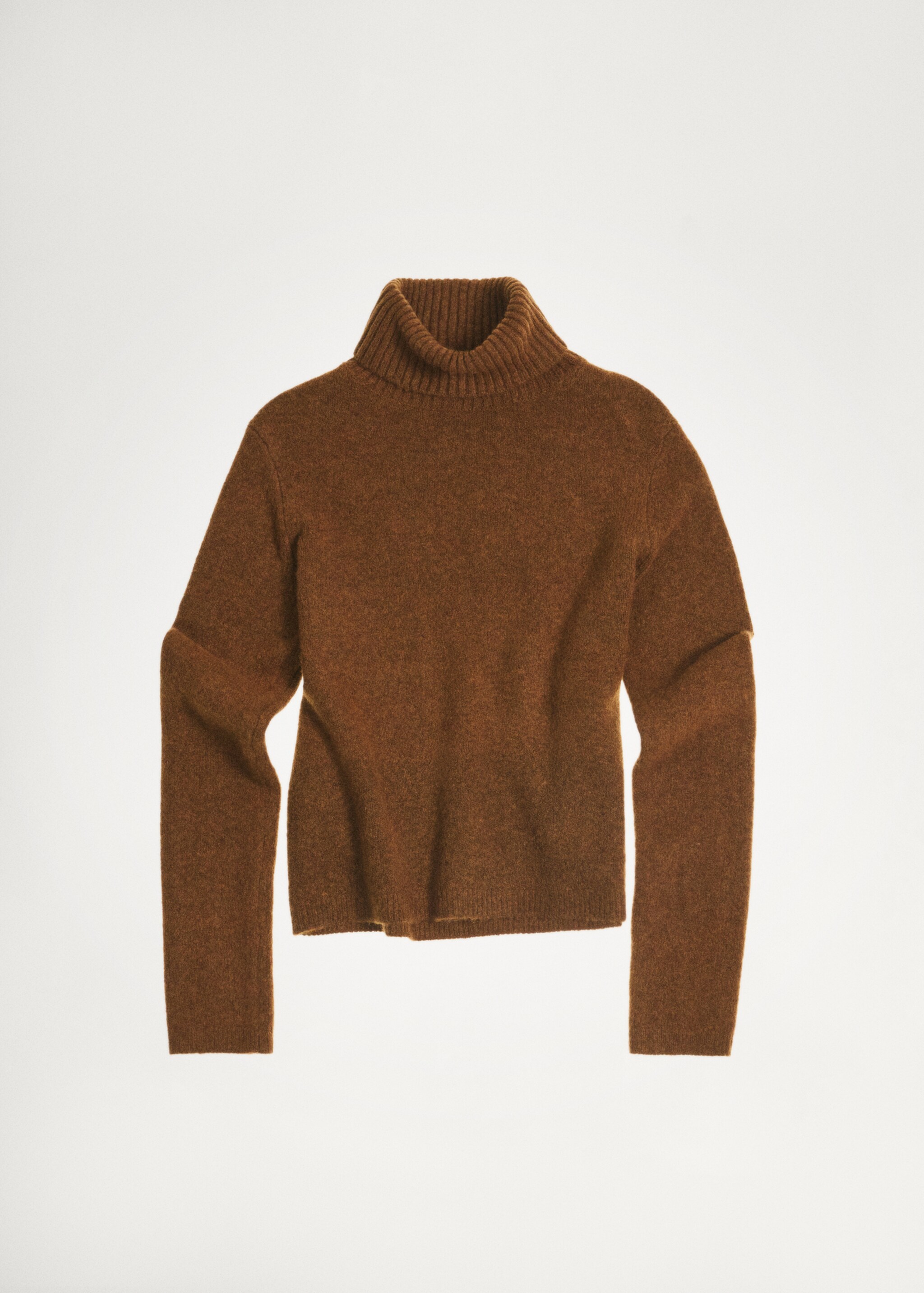 Sköldpaddsnacke tröja - Detaljer om artikeln 5, Choklad. Ref: 87010290-00.